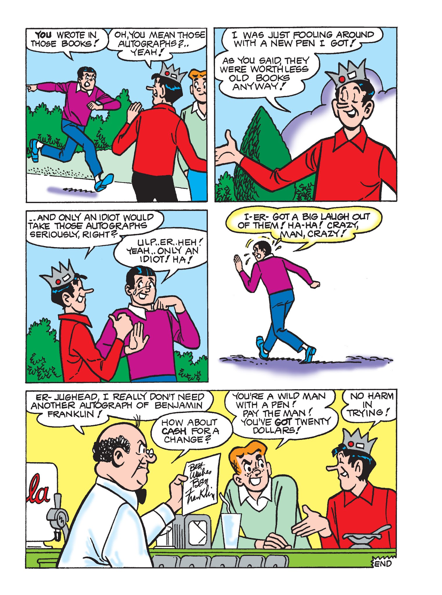 Read online Jughead and Archie Double Digest comic -  Issue #17 - 145