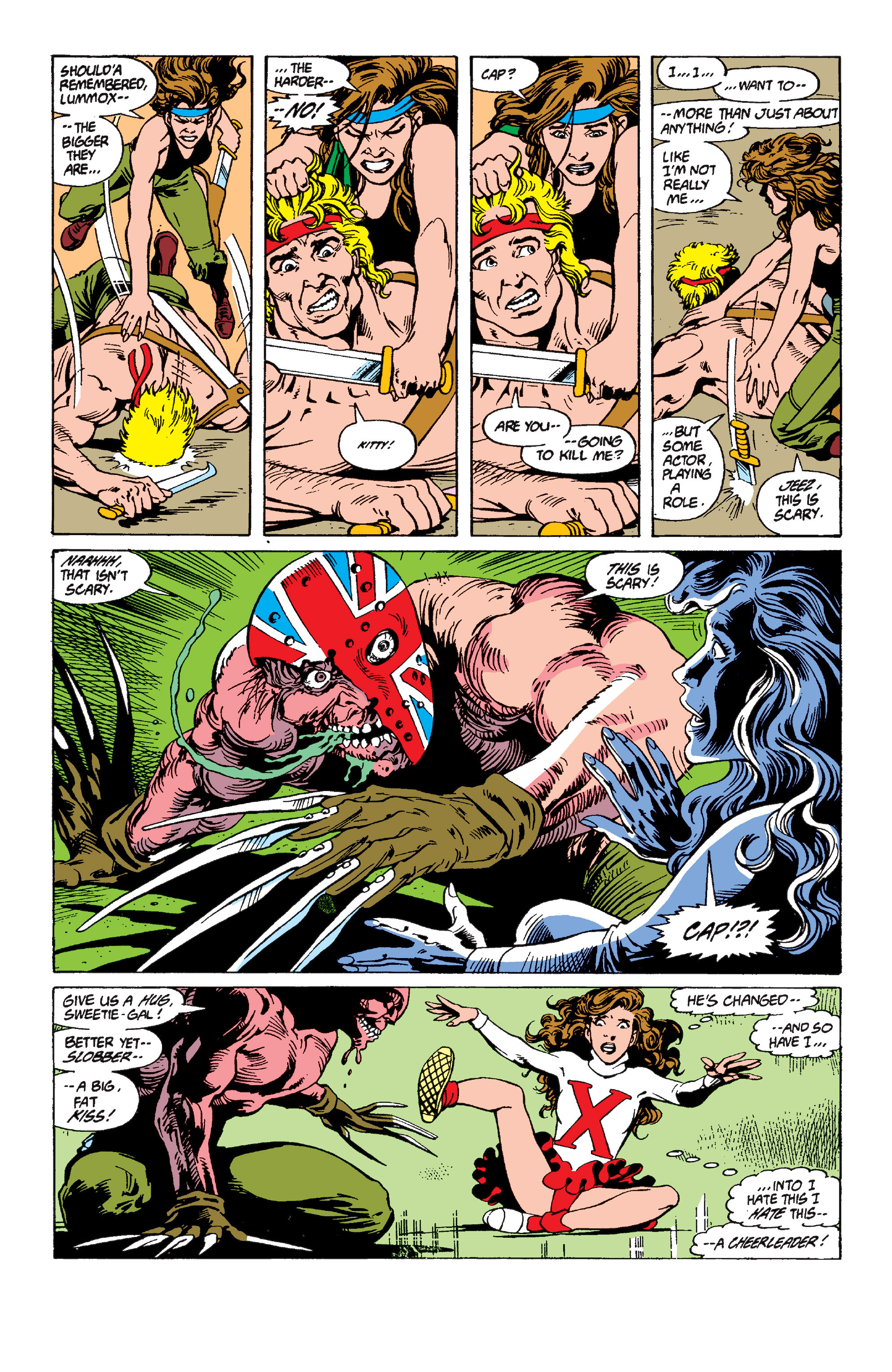 Read online Excalibur (1988) comic -  Issue #7 - 8