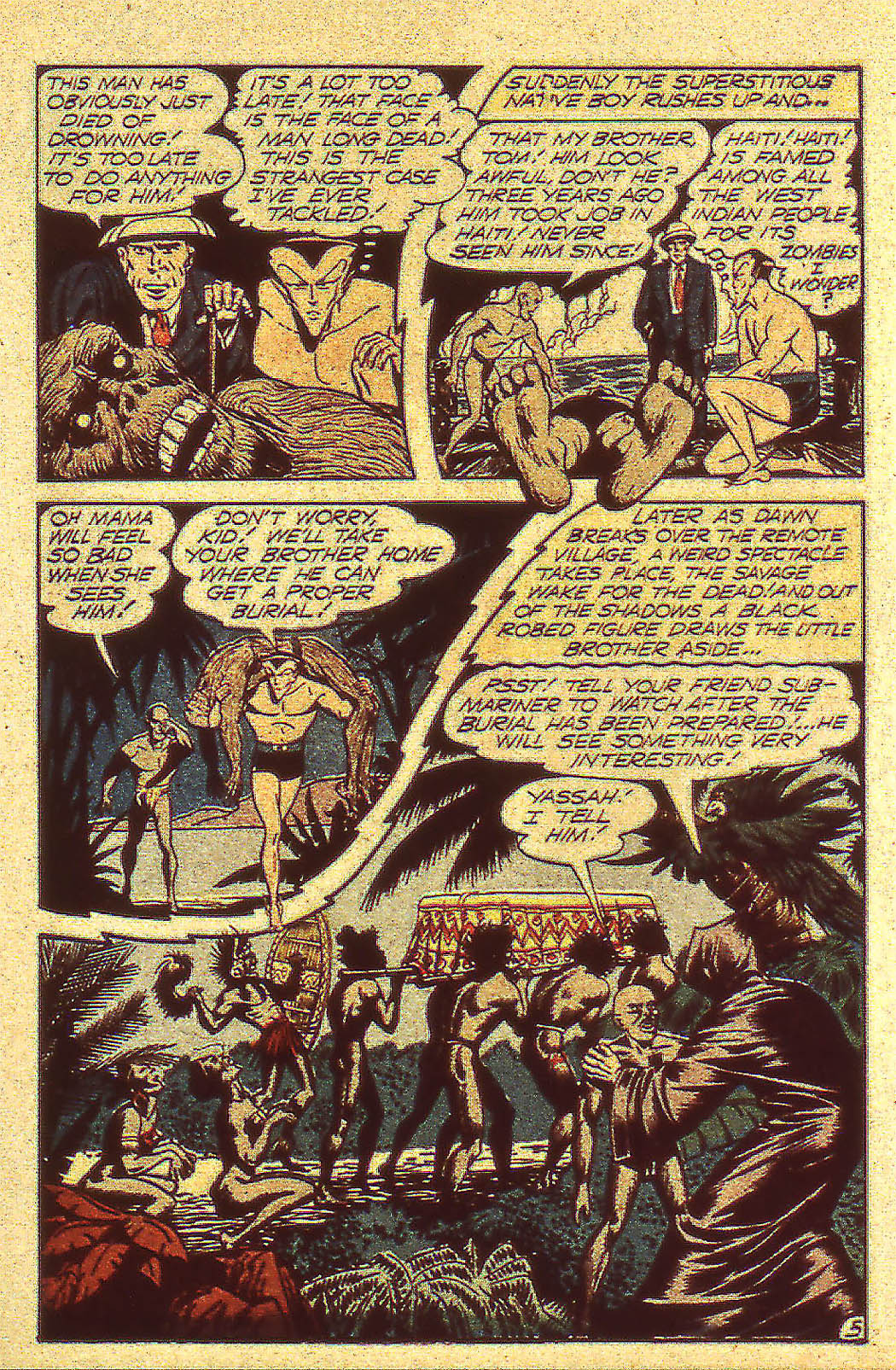 Read online Sub-Mariner Comics comic -  Issue #13 - 7