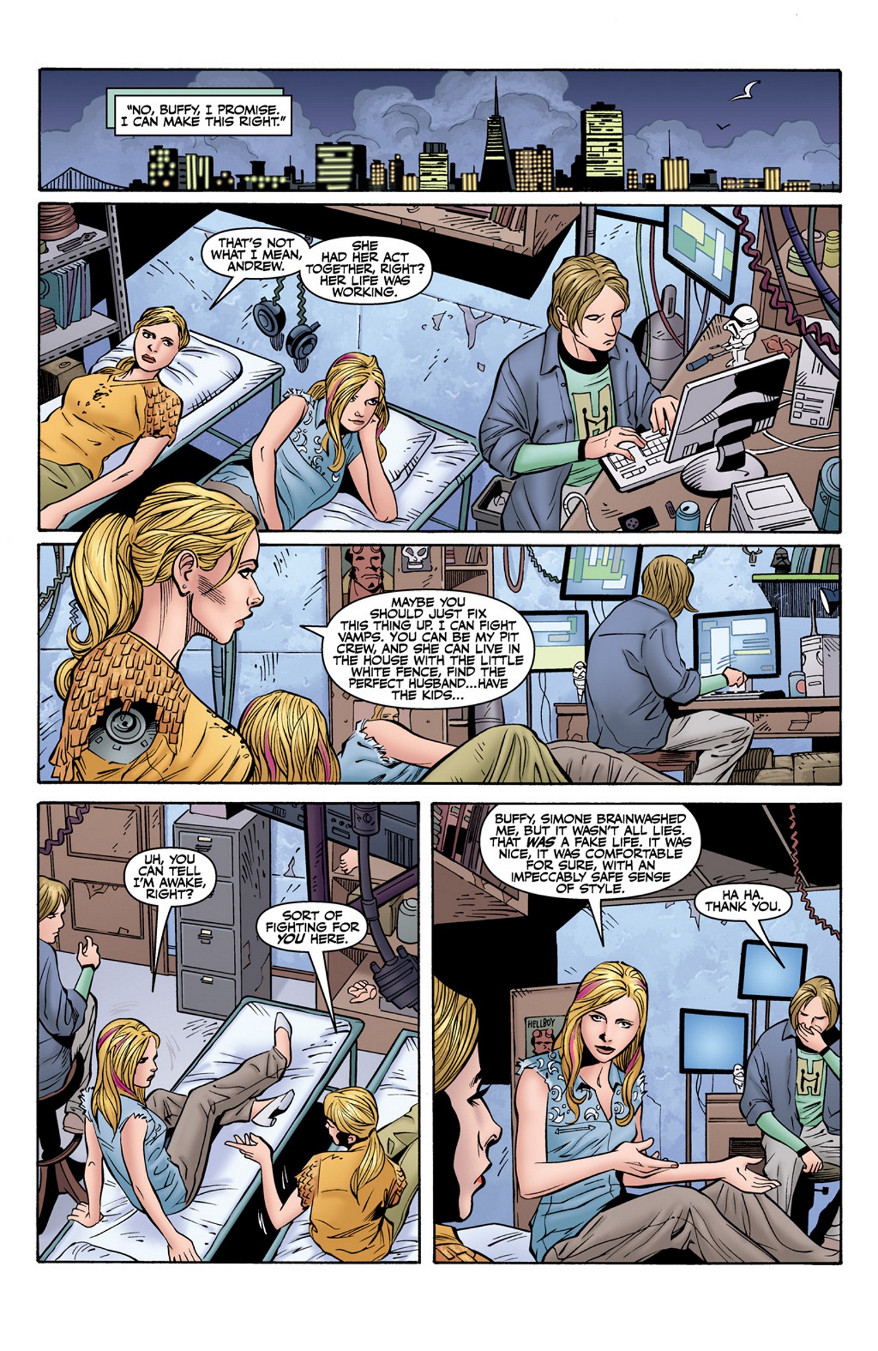 Read online Buffy the Vampire Slayer Season Nine comic -  Issue #10 - 22