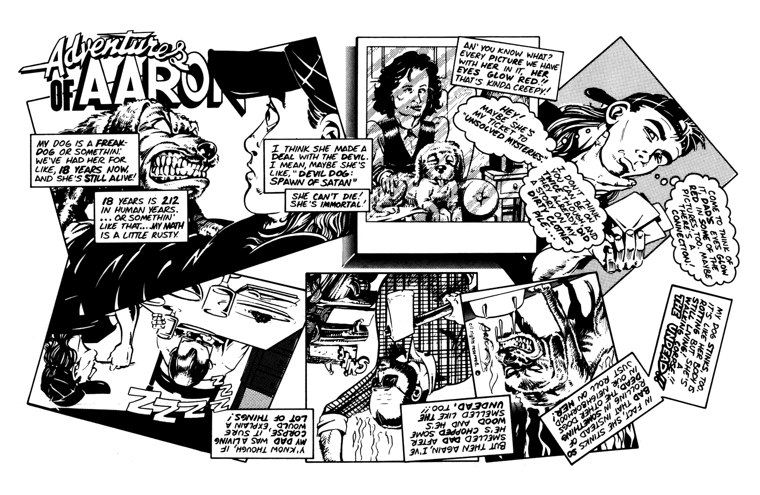 Read online Aaron Strips comic -  Issue #1 - 20