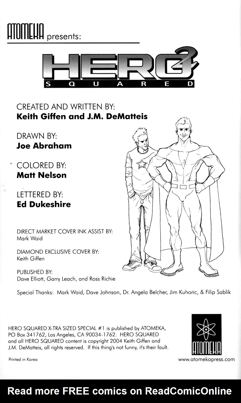 Read online Hero Squared X-tra Sized Special comic -  Issue # Full - 4