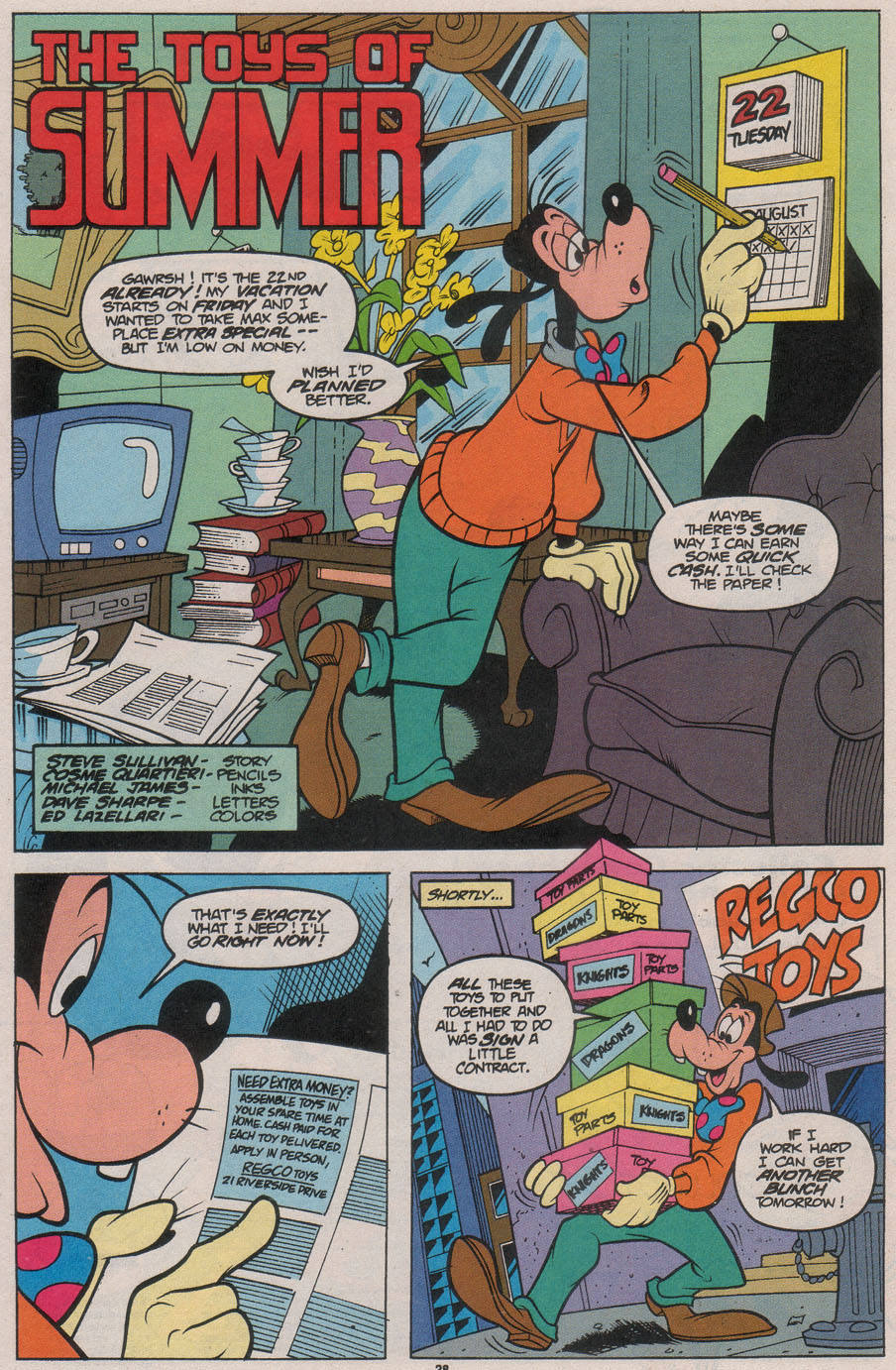 Read online The Disney Afternoon comic -  Issue #7 - 30