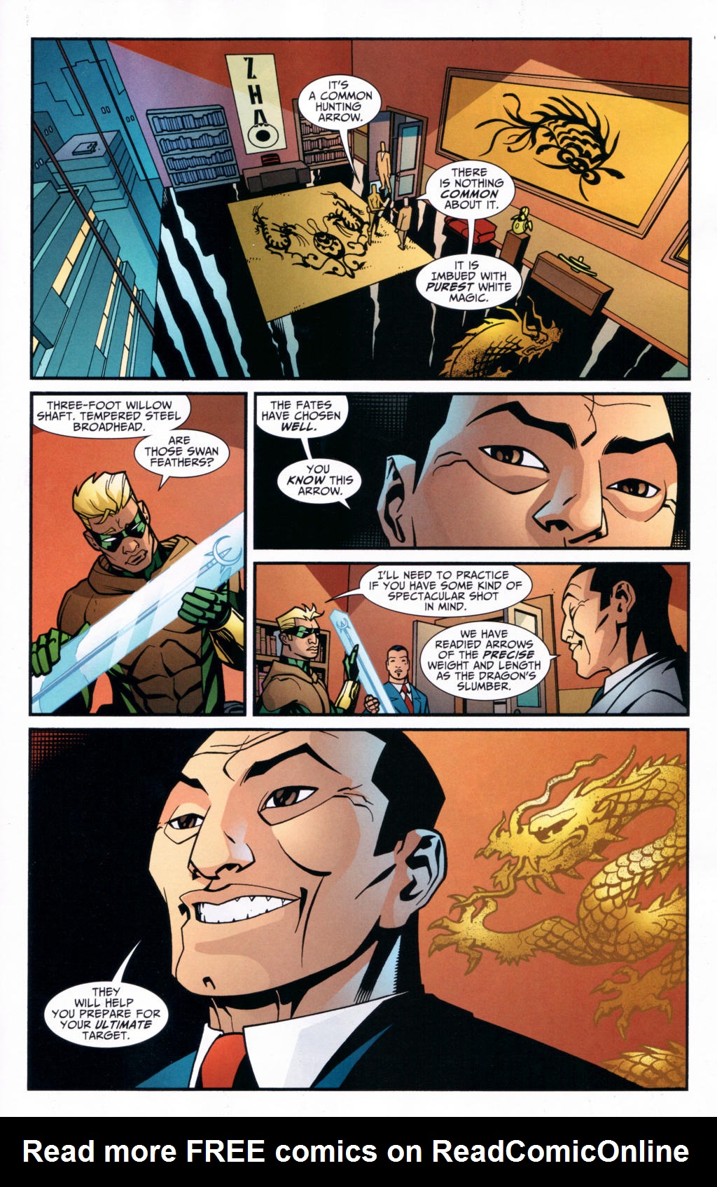 Read online Connor Hawke:  Dragon's Blood comic -  Issue #4 - 22
