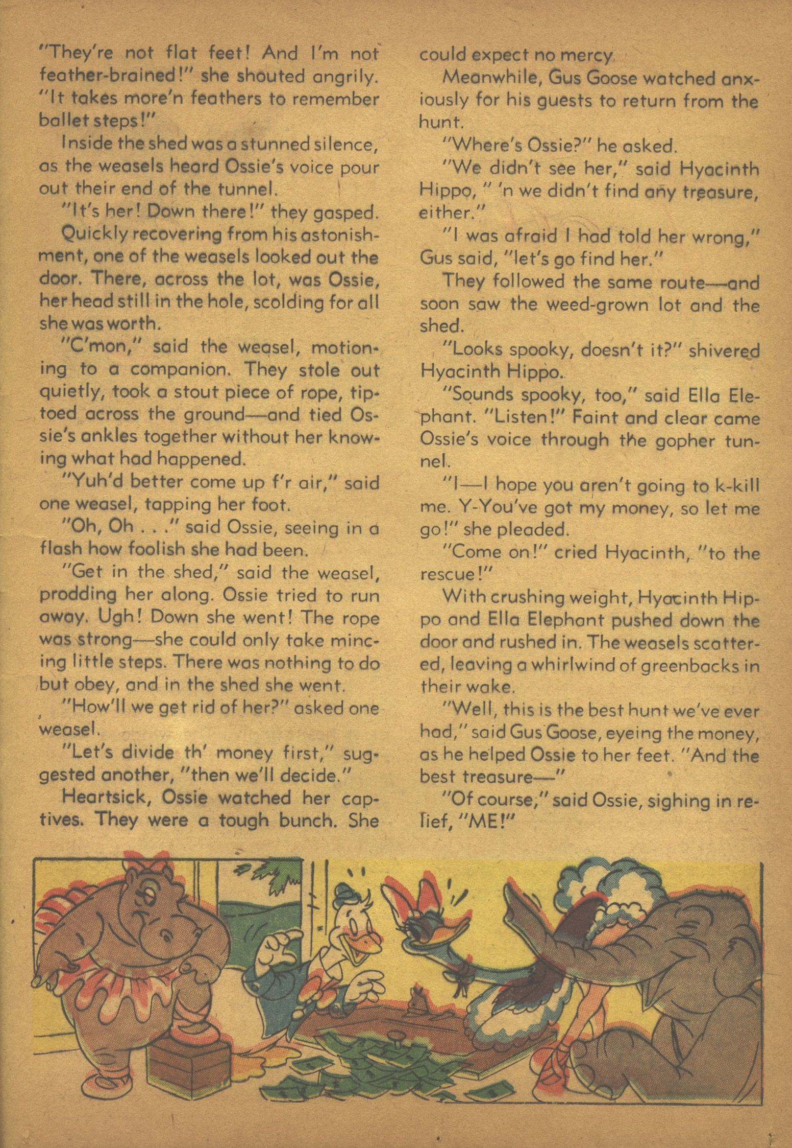 Read online Walt Disney's Comics and Stories comic -  Issue #43 - 35