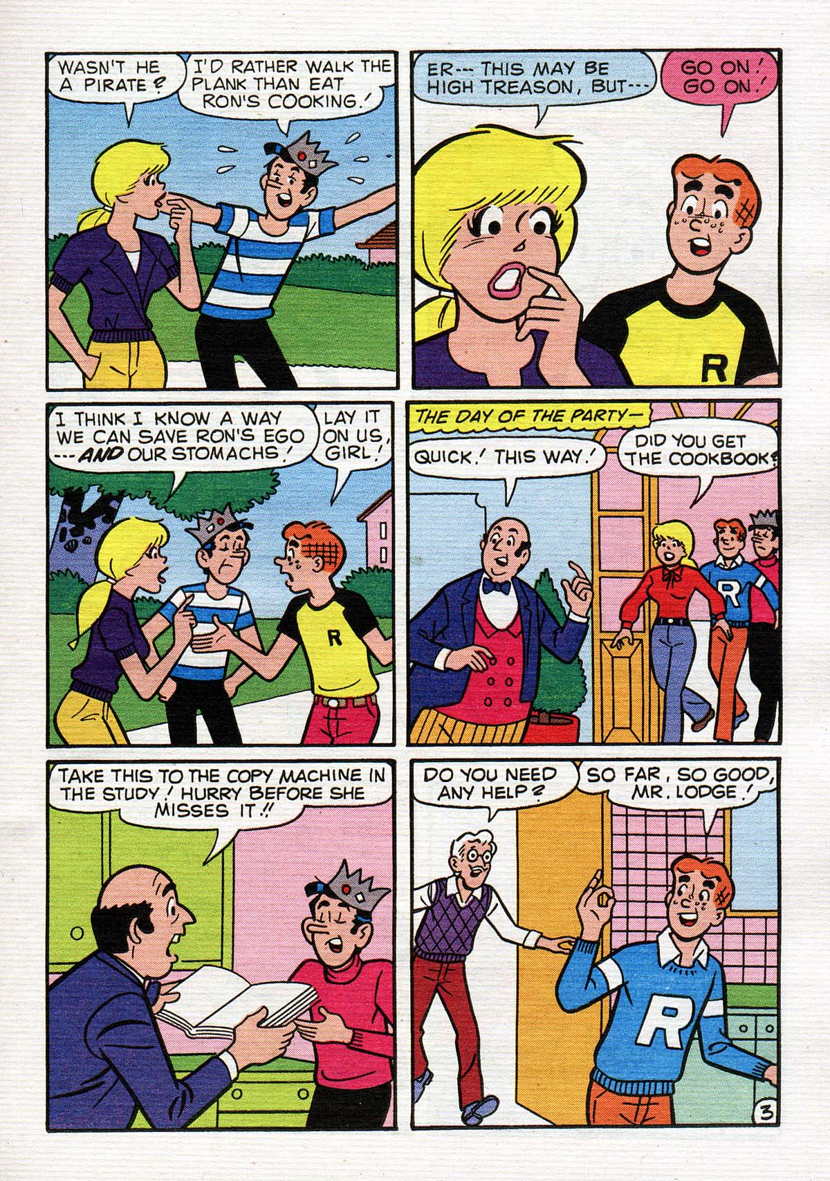 Read online Betty and Veronica Digest Magazine comic -  Issue #124 - 156