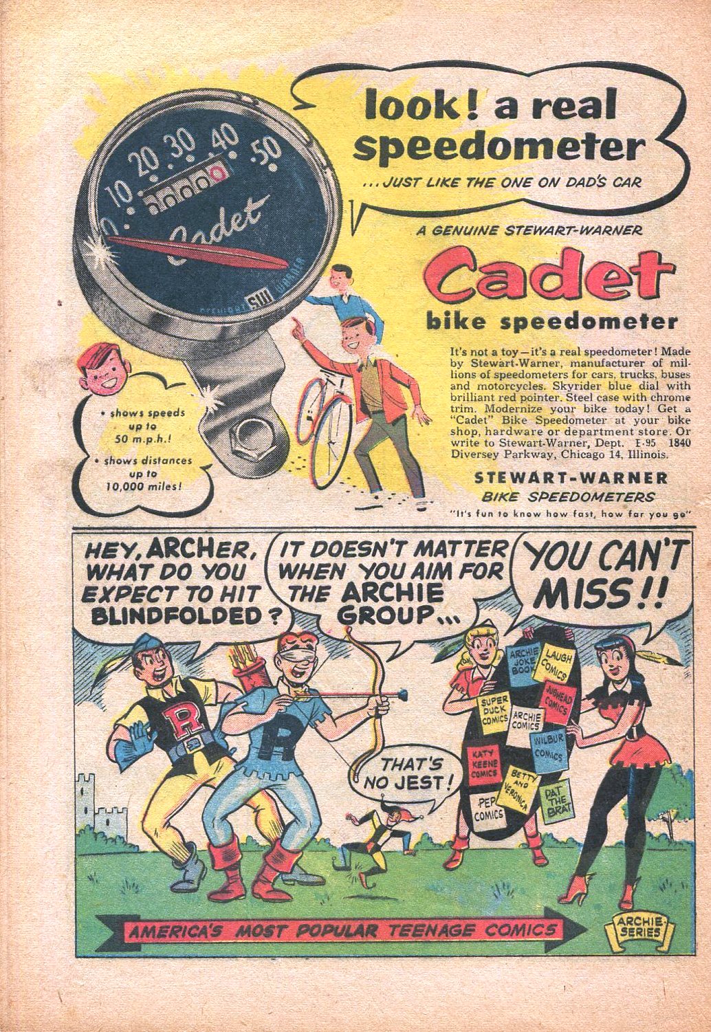 Read online Archie's Joke Book Magazine comic -  Issue #25 - 28