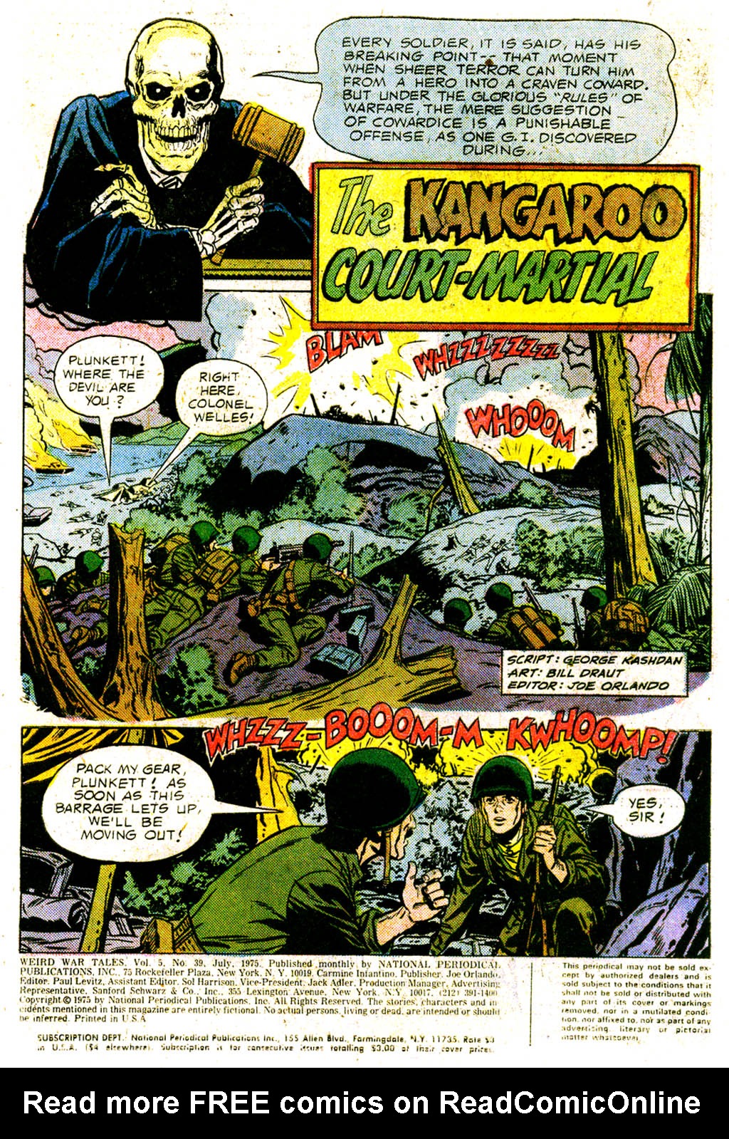 Read online Weird War Tales (1971) comic -  Issue #39 - 3