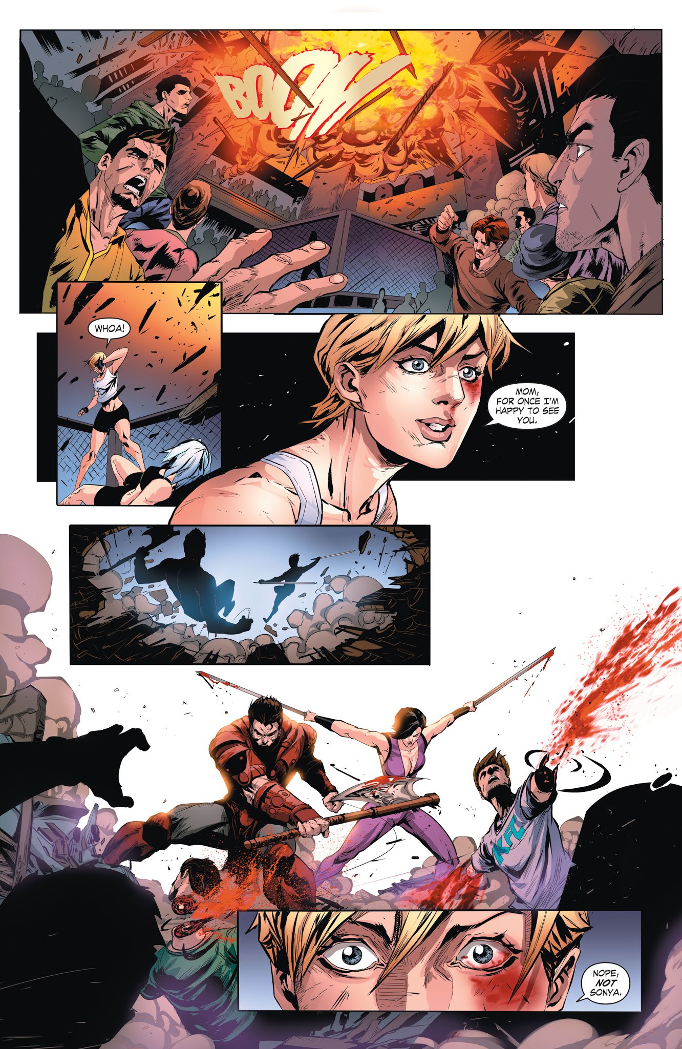 Read online Mortal Kombat X [I] comic -  Issue # _TPB 1 - 53