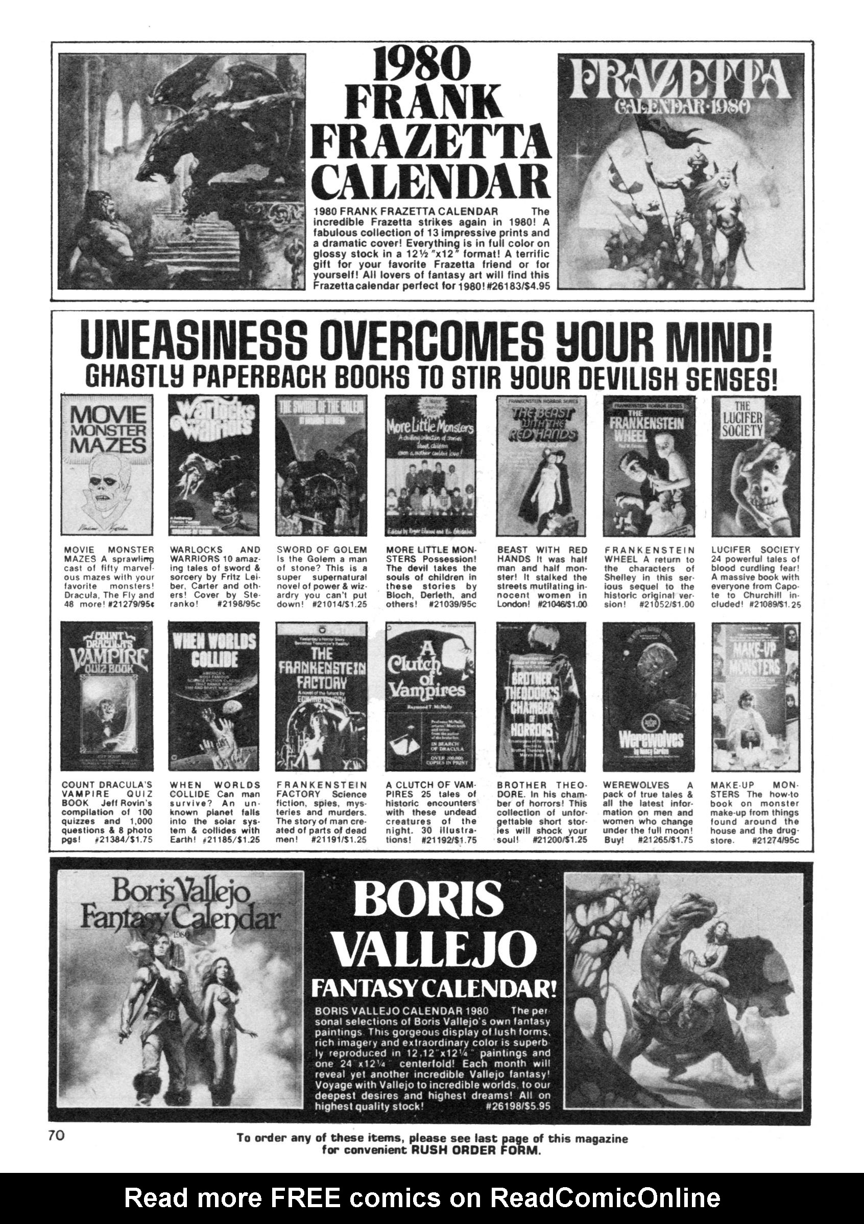 Read online Vampirella (1969) comic -  Issue #84 - 70