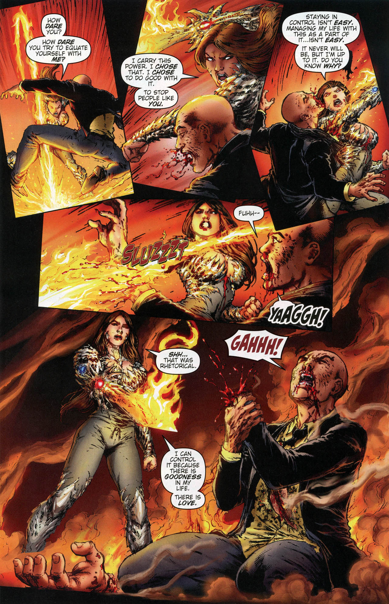 Read online Witchblade: Demon Reborn comic -  Issue #4 - 13