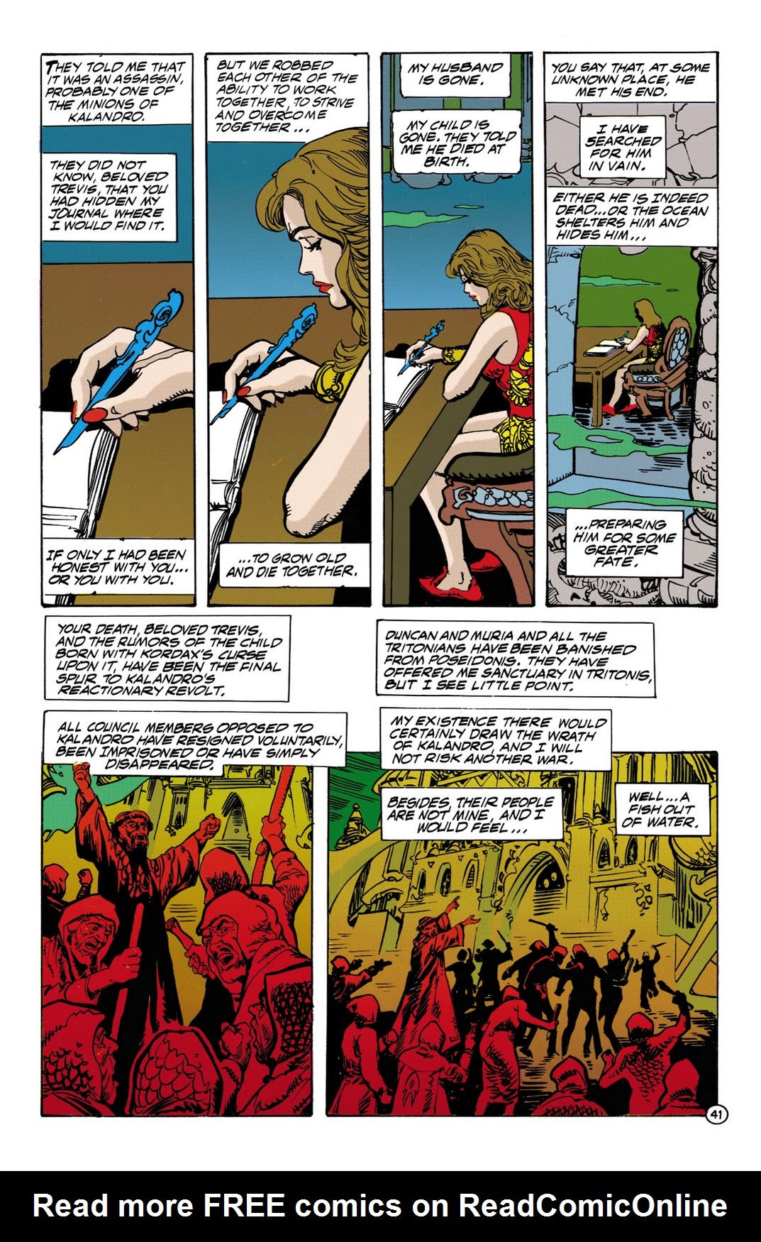 Read online The Atlantis Chronicles comic -  Issue #7 - 42
