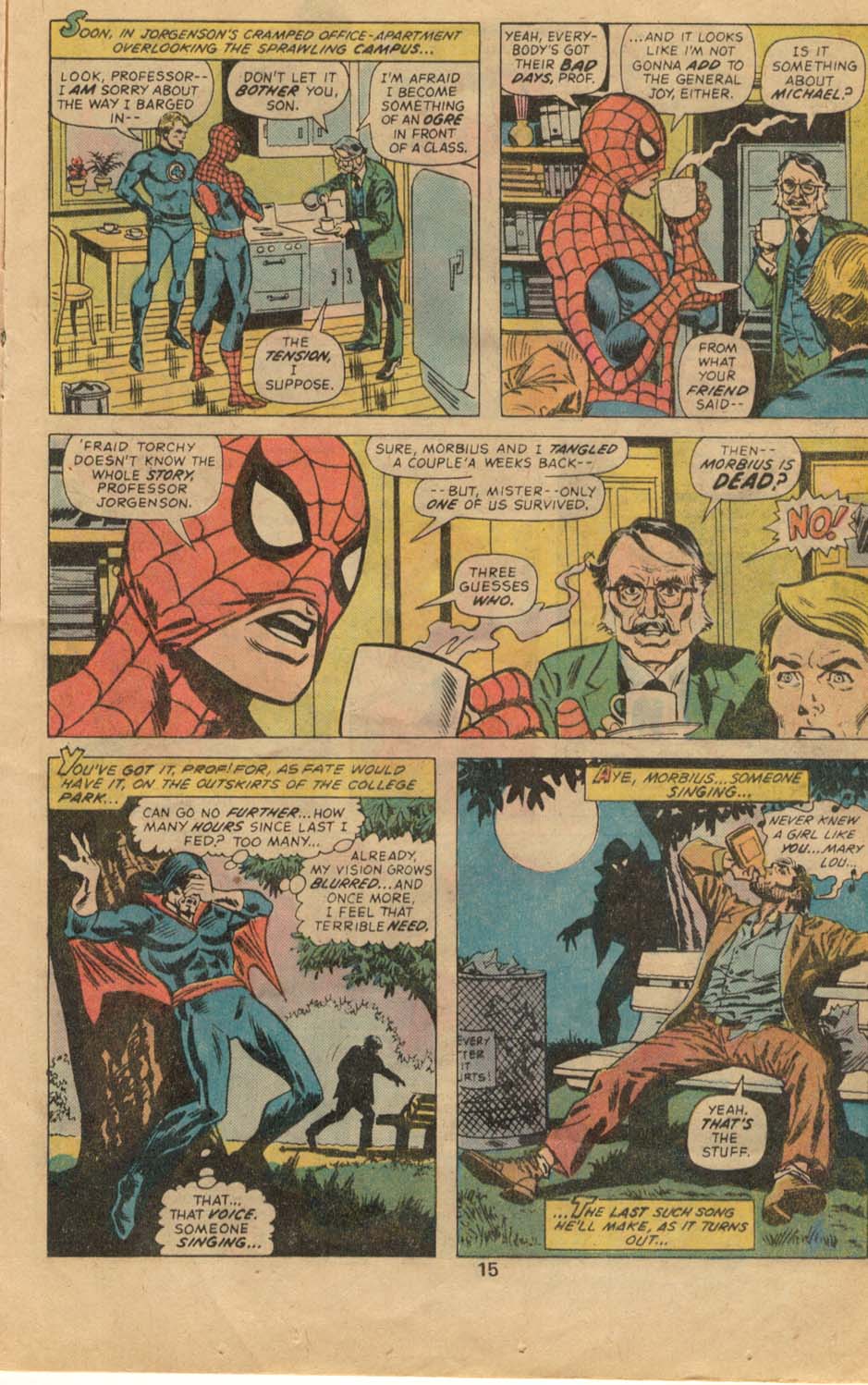 Read online The Spectacular Spider-Man (1976) comic -  Issue #6 - 10