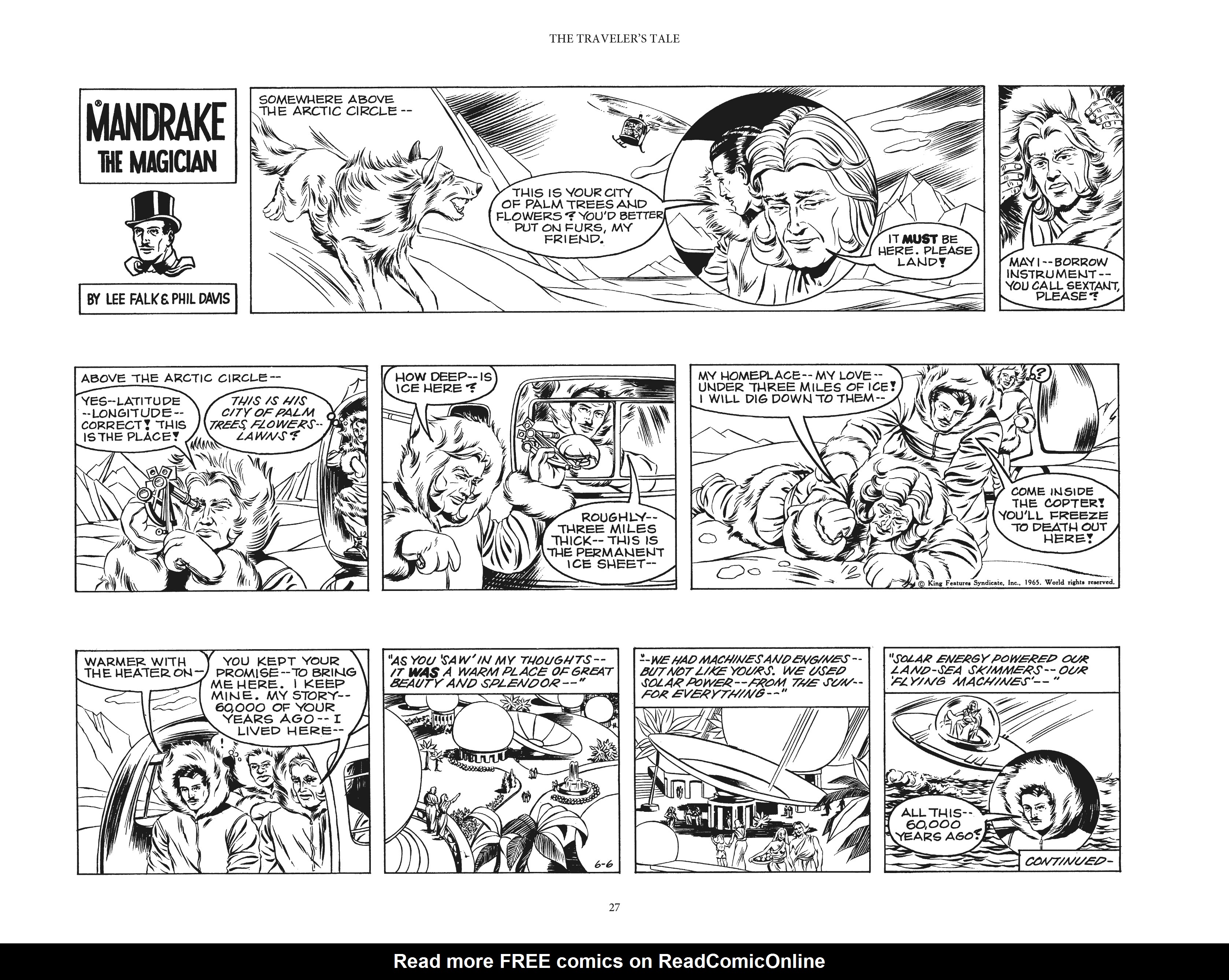 Read online Mandrake the Magician: The Fred Fredricks Sundays comic -  Issue # TPB (Part 1) - 28