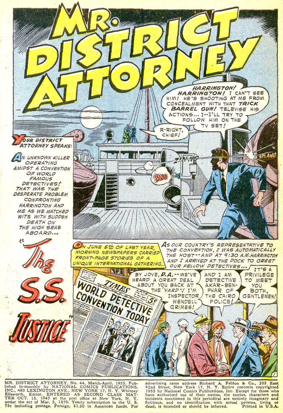 Read online Mr. District Attorney comic -  Issue #44 - 3