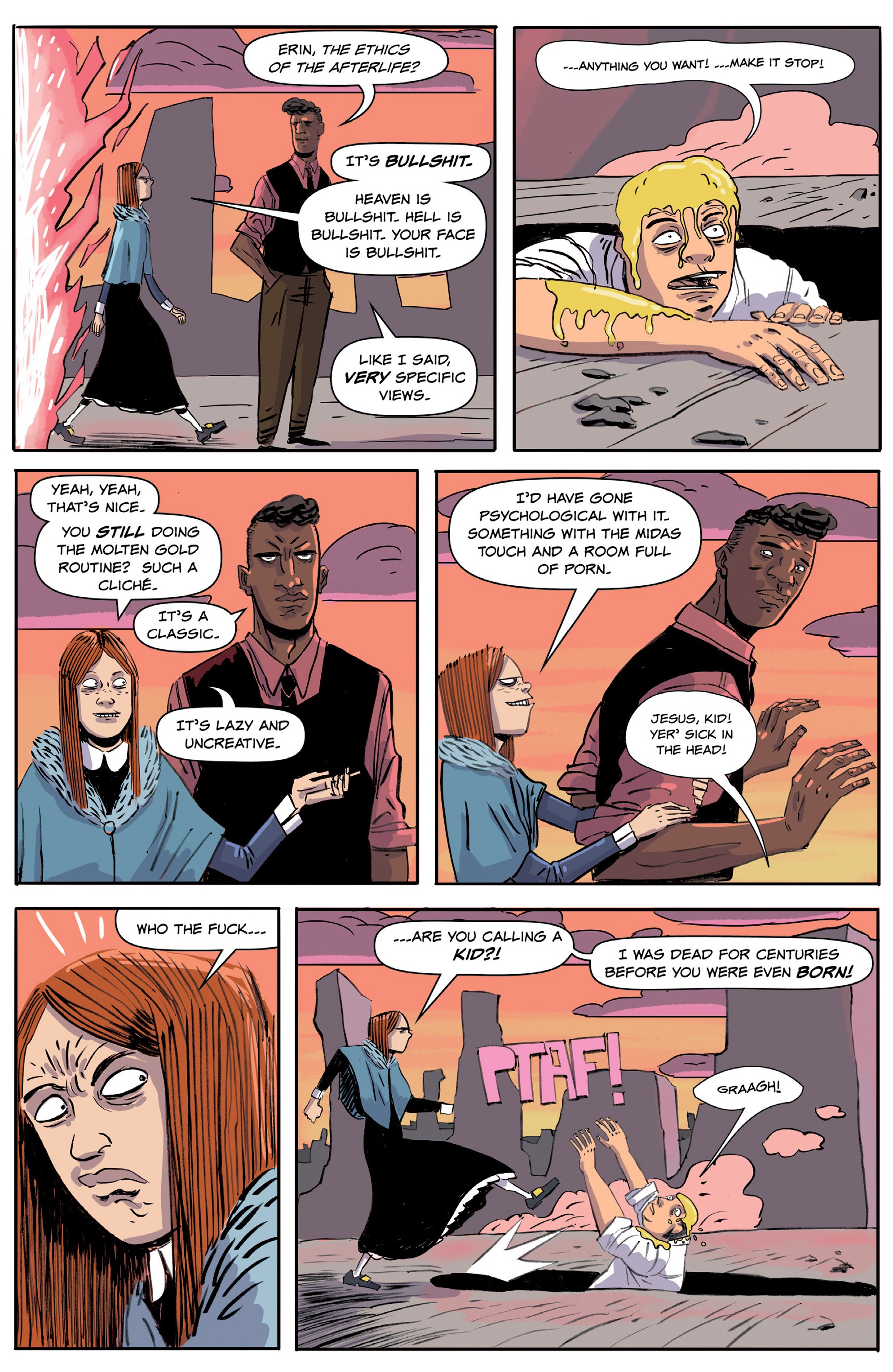 Read online Heavenly Blues comic -  Issue #1 - 7