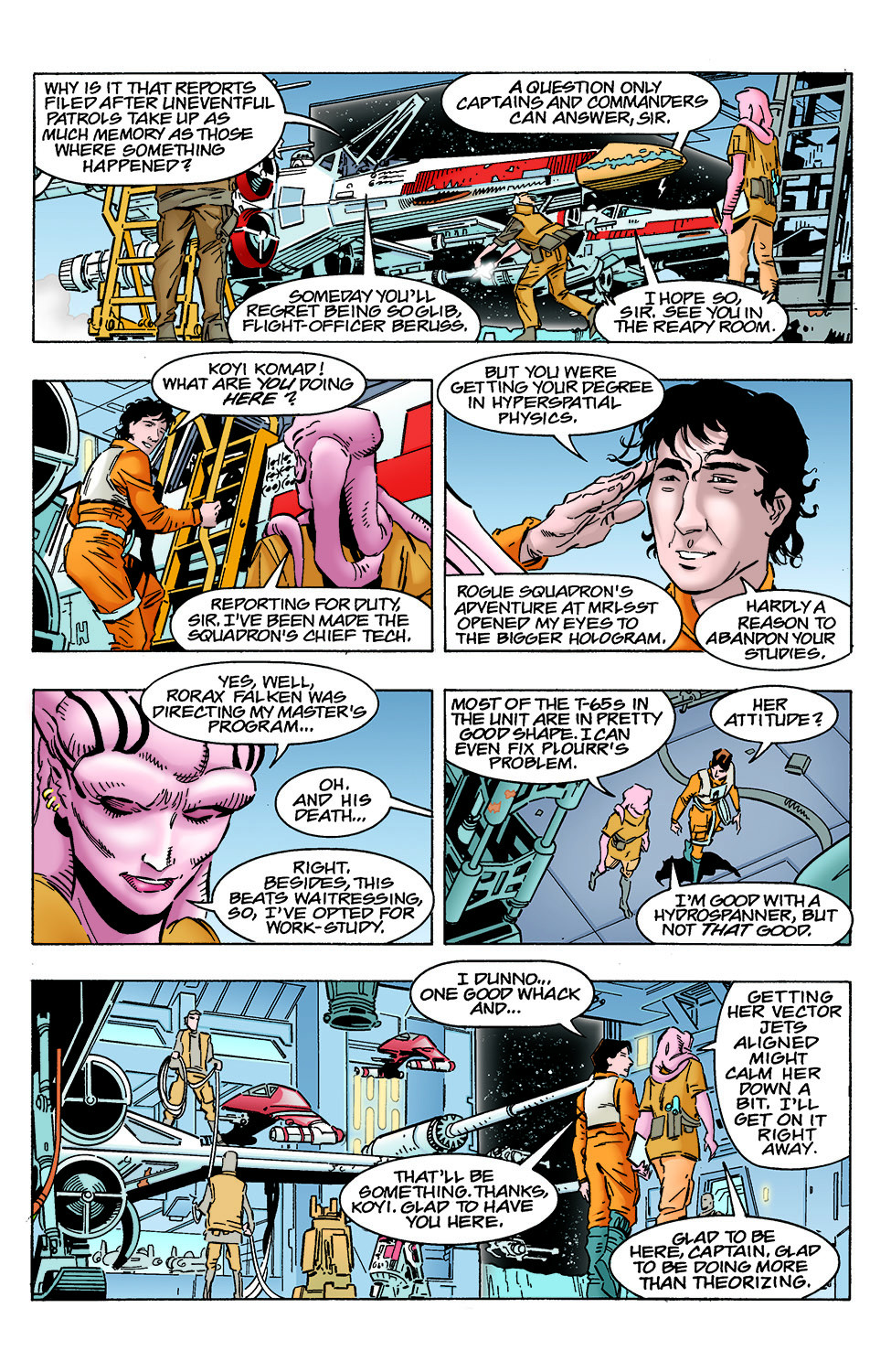 Read online Star Wars: X-Wing Rogue Squadron comic -  Issue #22 - 6