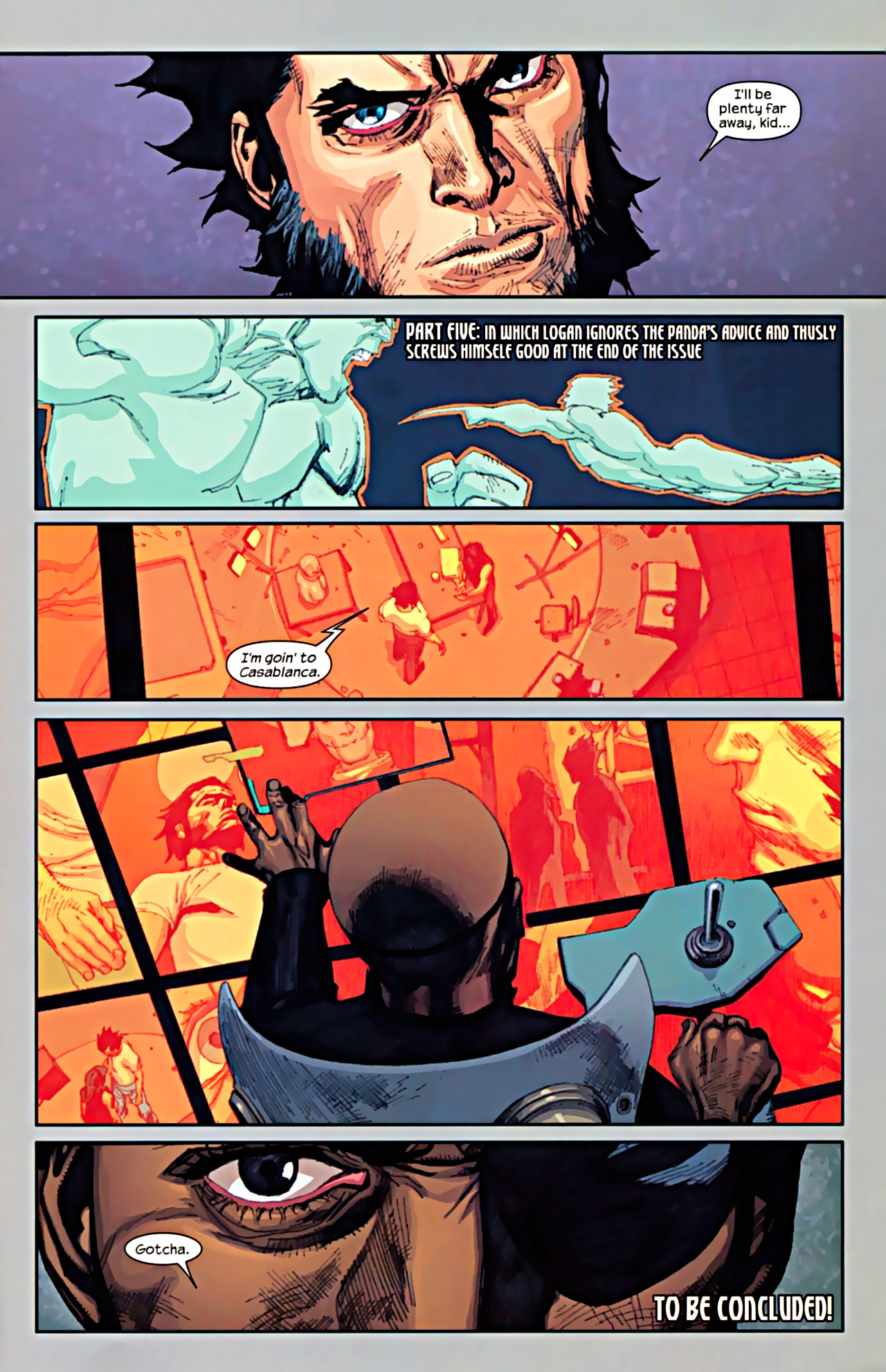 Read online Ultimate Wolverine vs. Hulk comic -  Issue #5 - 22