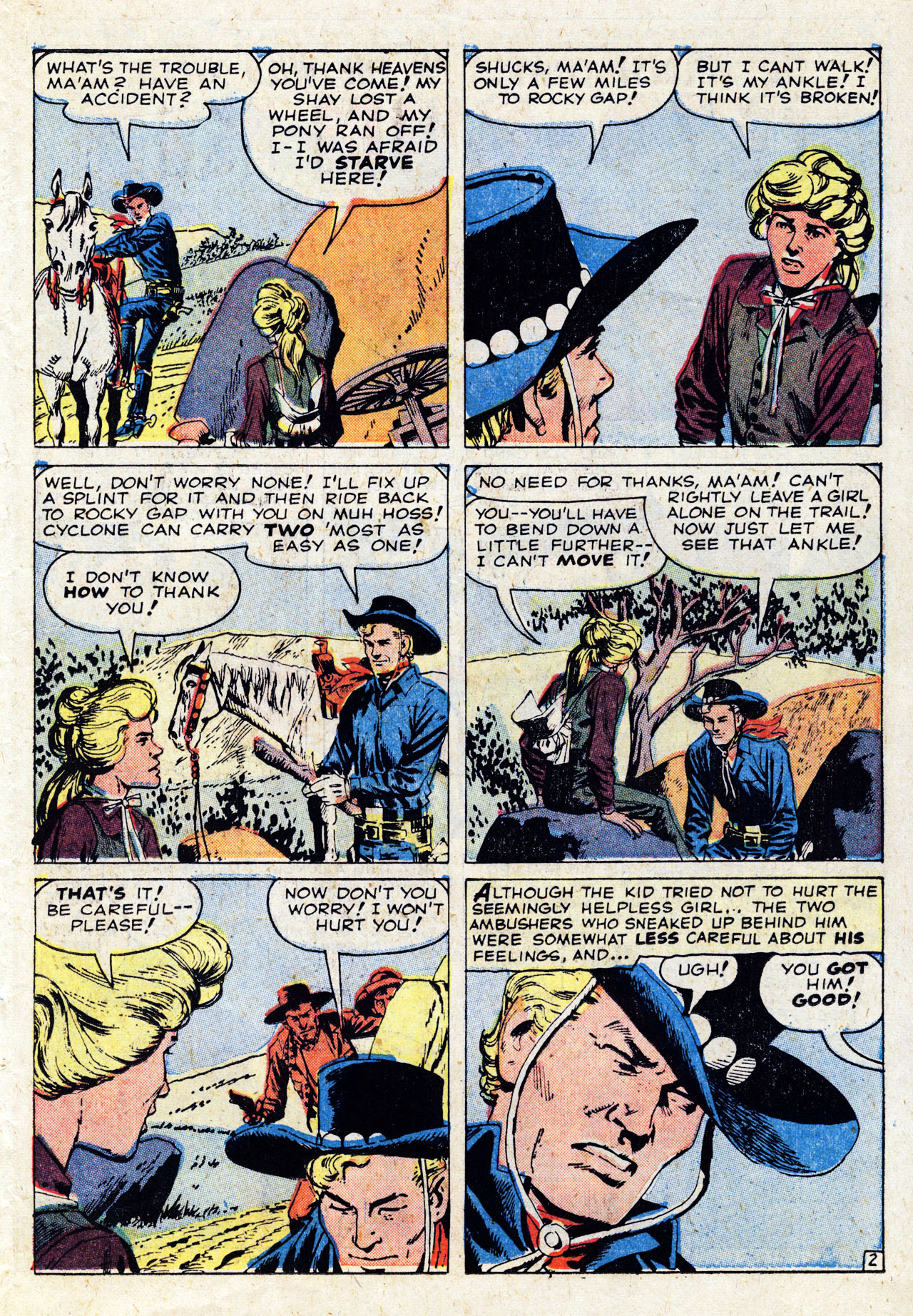 Read online Gunsmoke Western comic -  Issue #57 - 11
