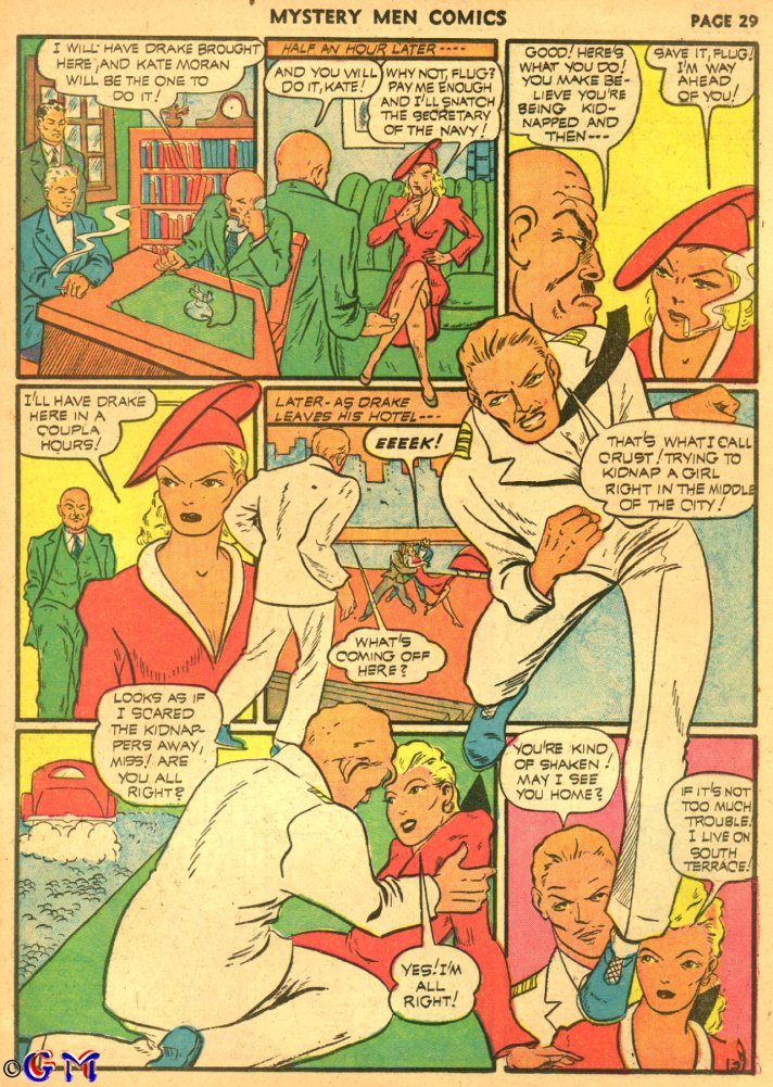 Read online Mystery Men Comics comic -  Issue #25 - 31