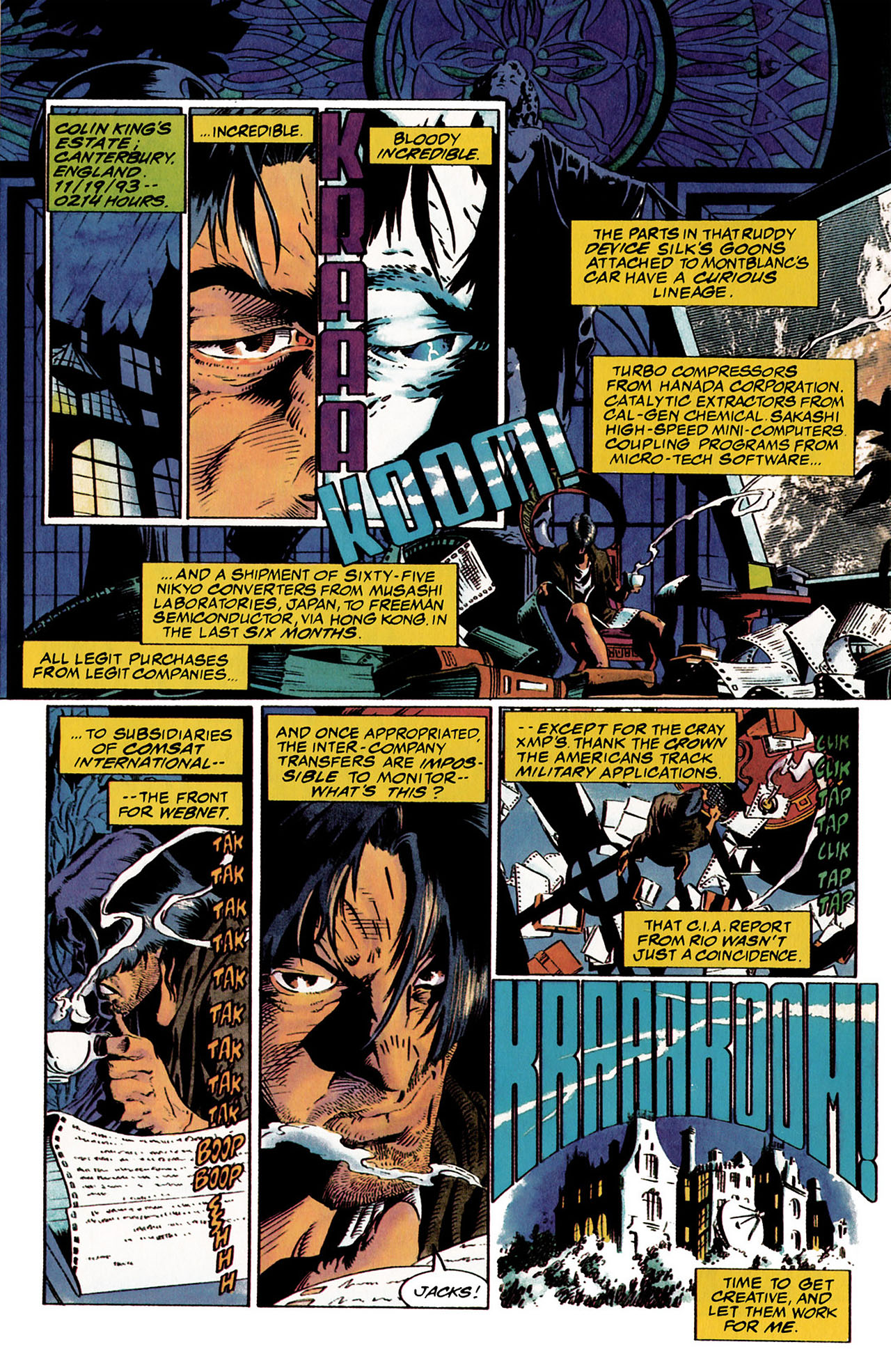 Read online Ninjak (1994) comic -  Issue #2 - 7