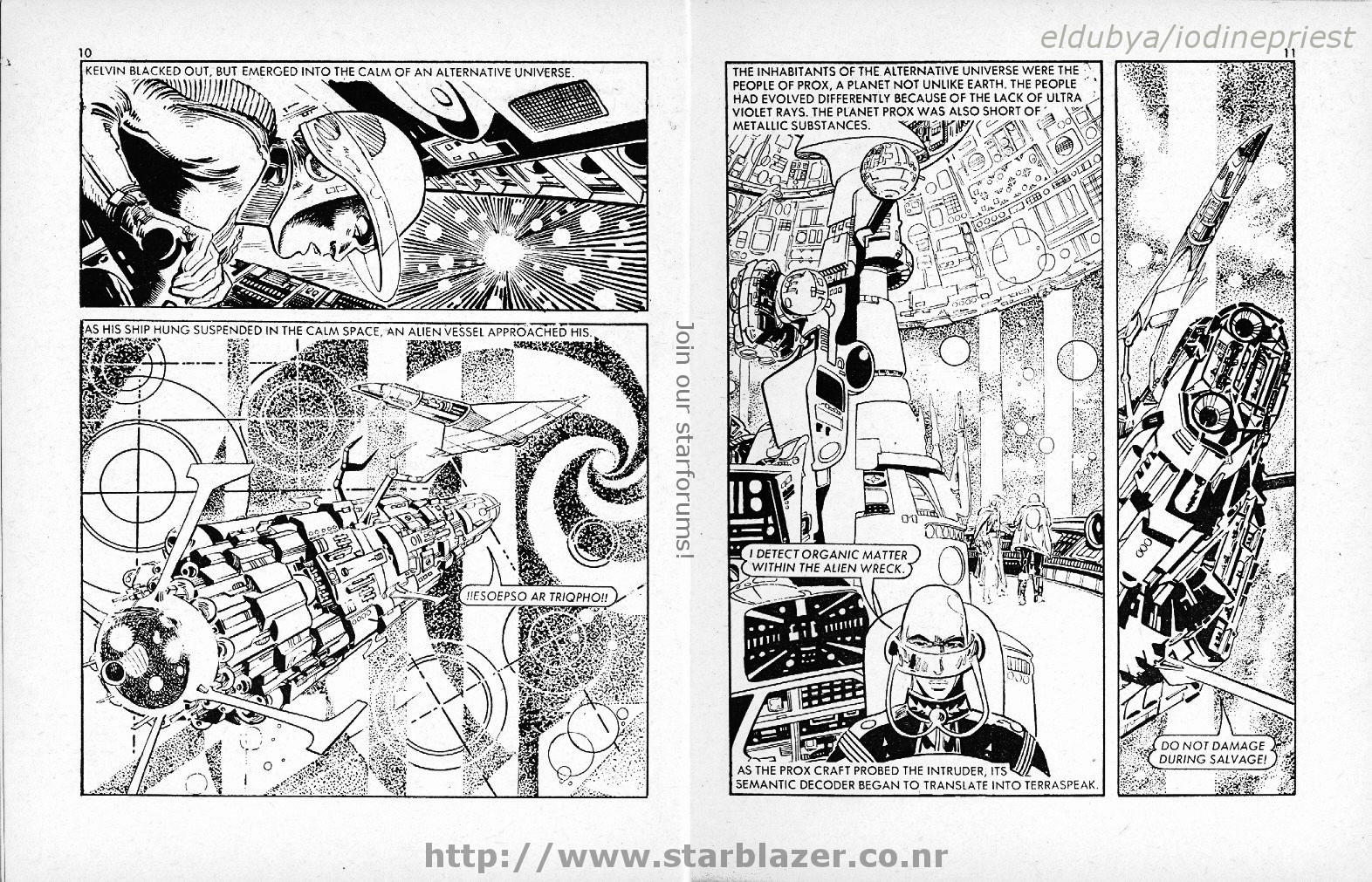 Read online Starblazer comic -  Issue #123 - 7