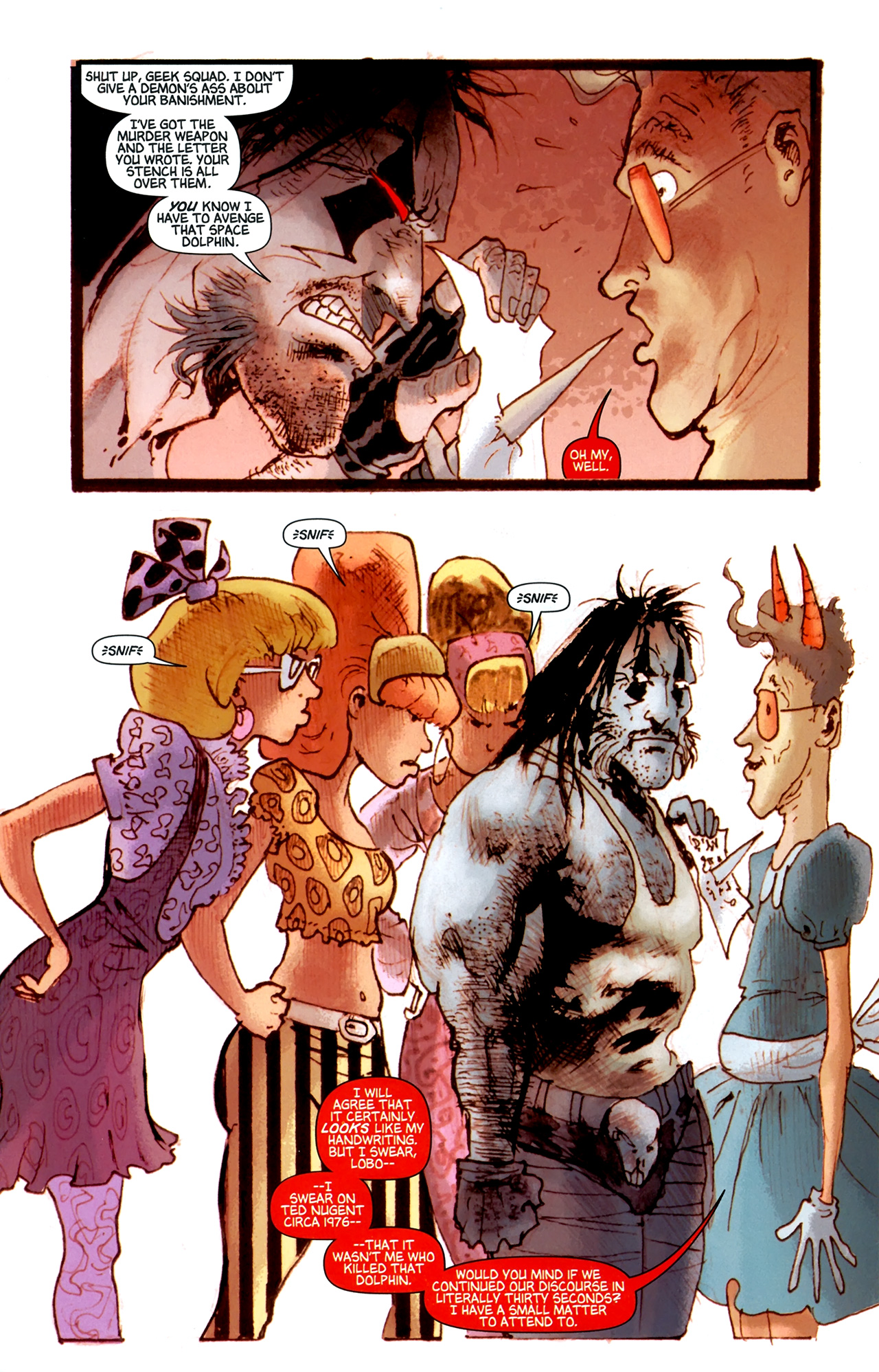 Read online Lobo: Highway to Hell comic -  Issue #2 - 8