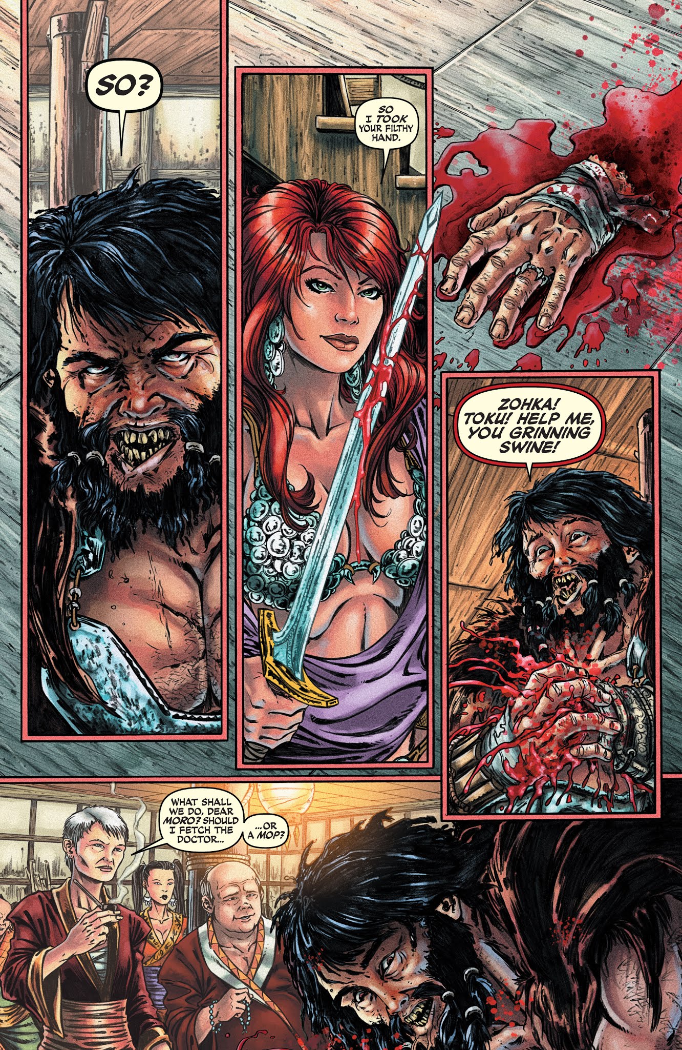 Read online Red Sonja Deluge comic -  Issue # Full - 13