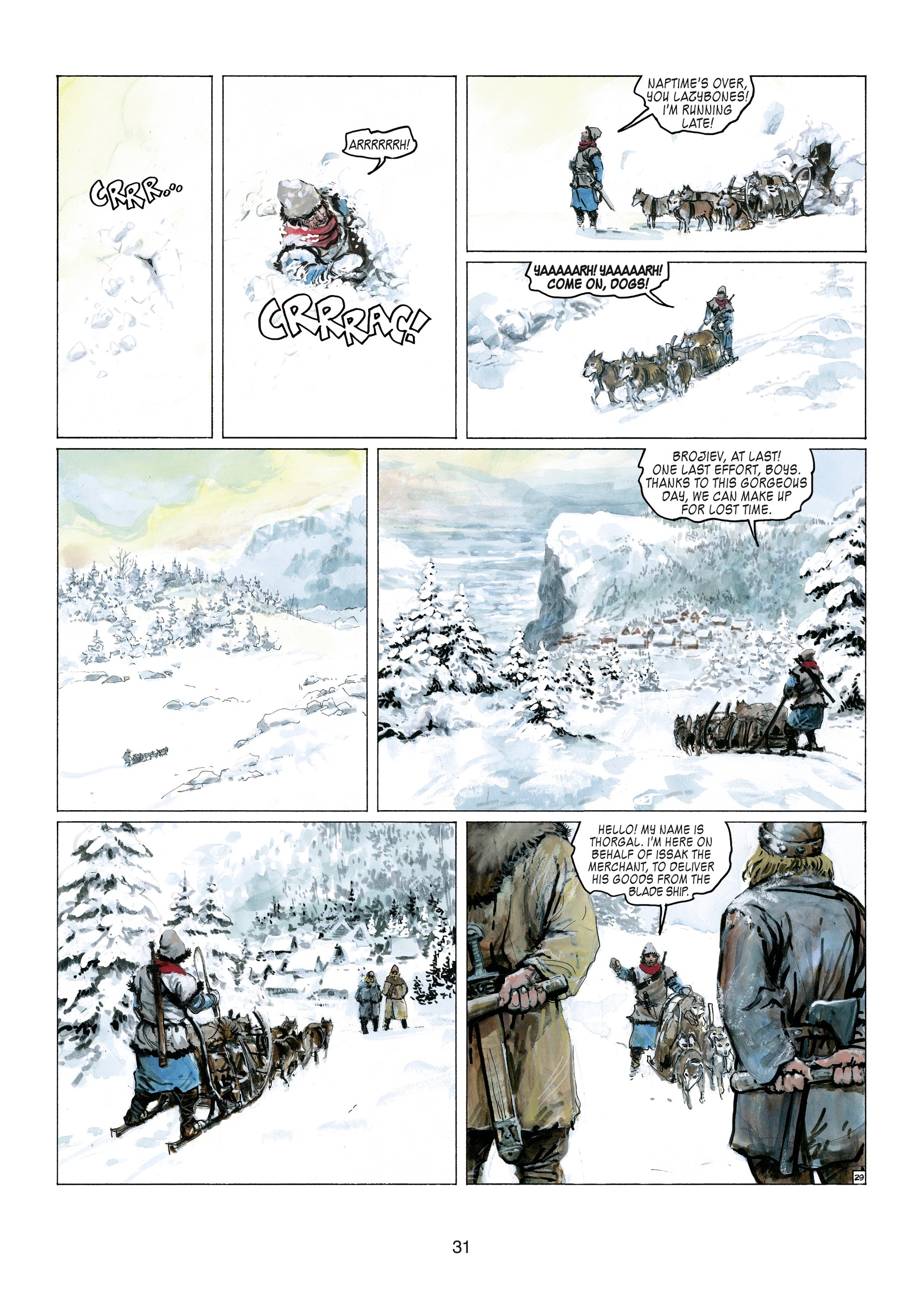 Read online Thorgal comic -  Issue #25 - 33