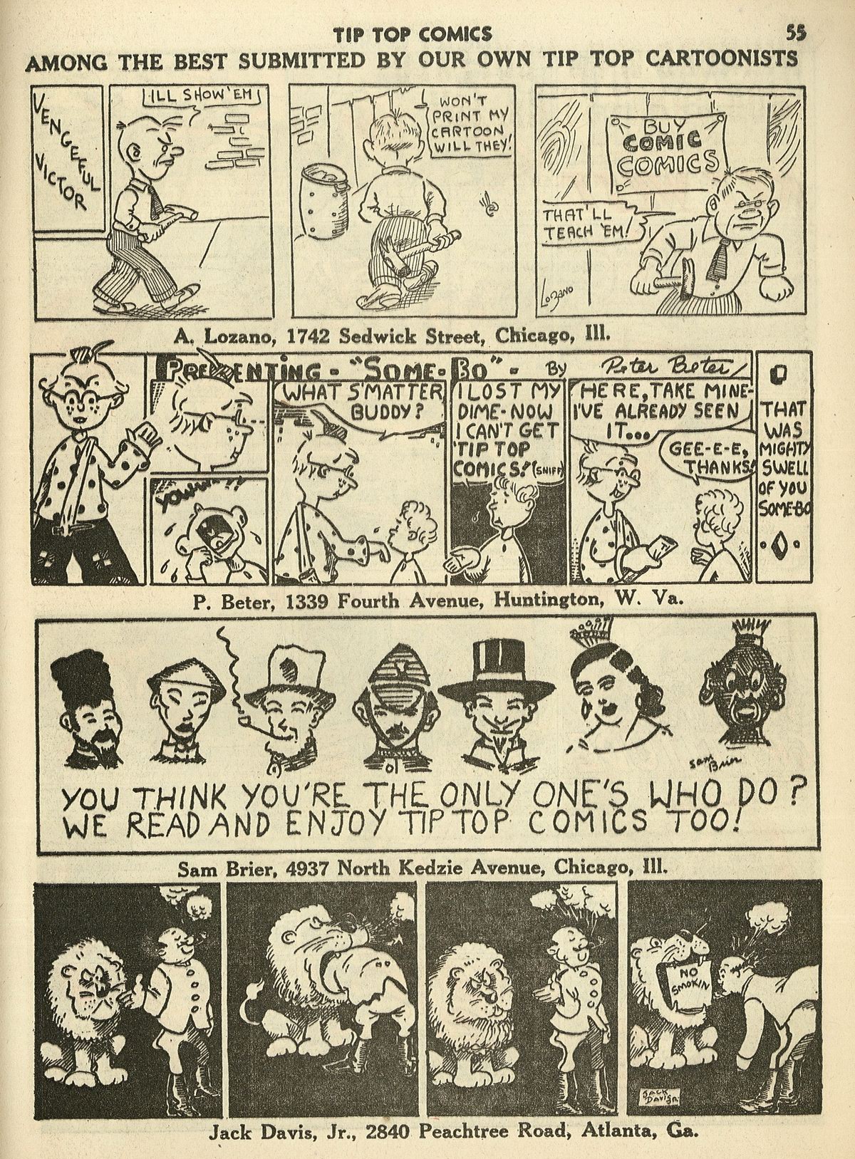 Read online Tip Top Comics comic -  Issue #32 - 56