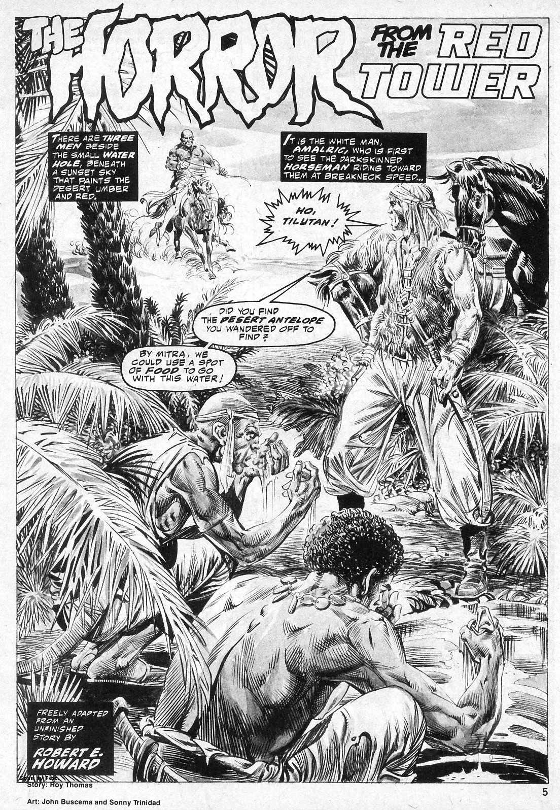 The Savage Sword Of Conan Issue #21 #22 - English 5