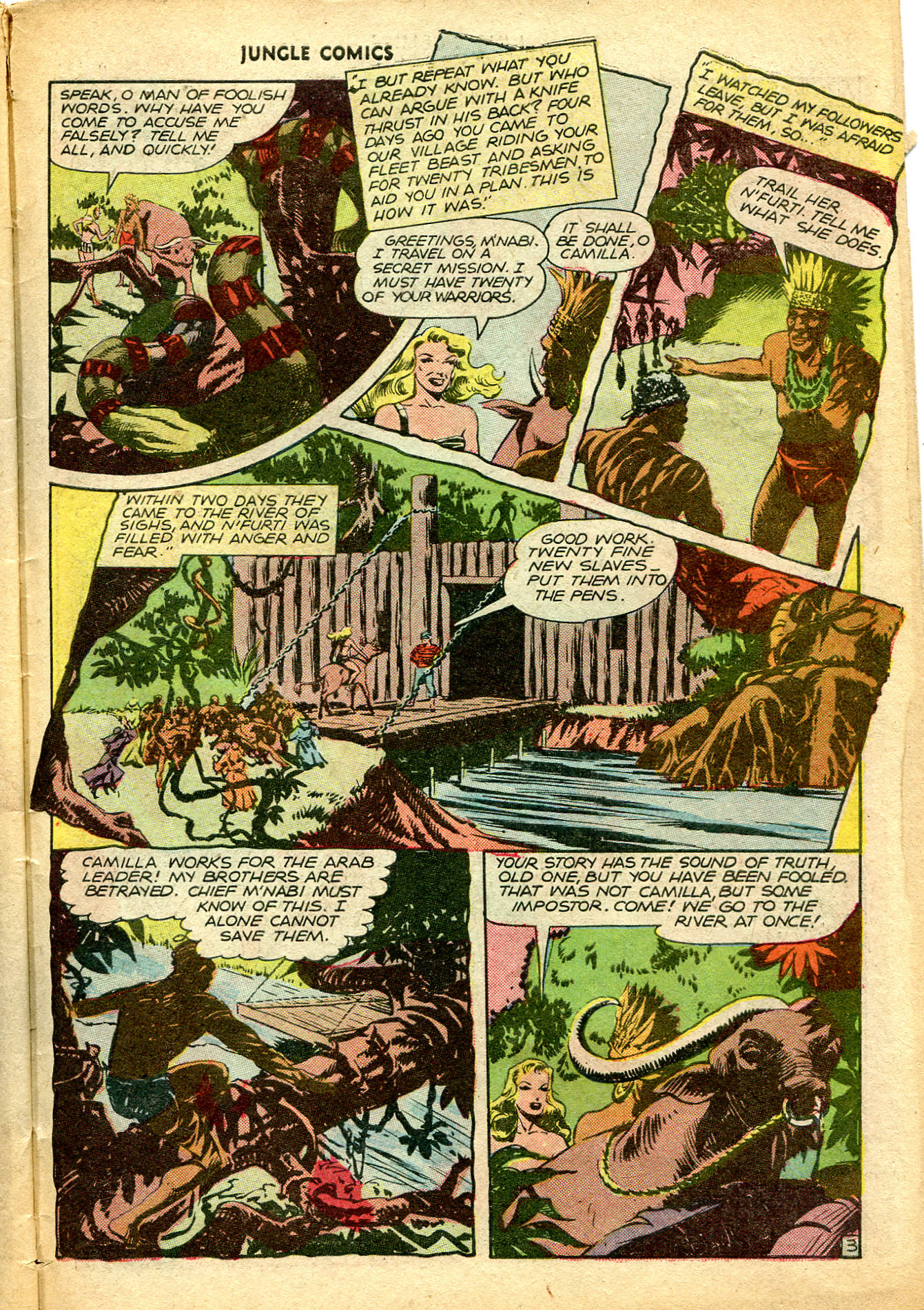 Read online Jungle Comics comic -  Issue #82 - 45