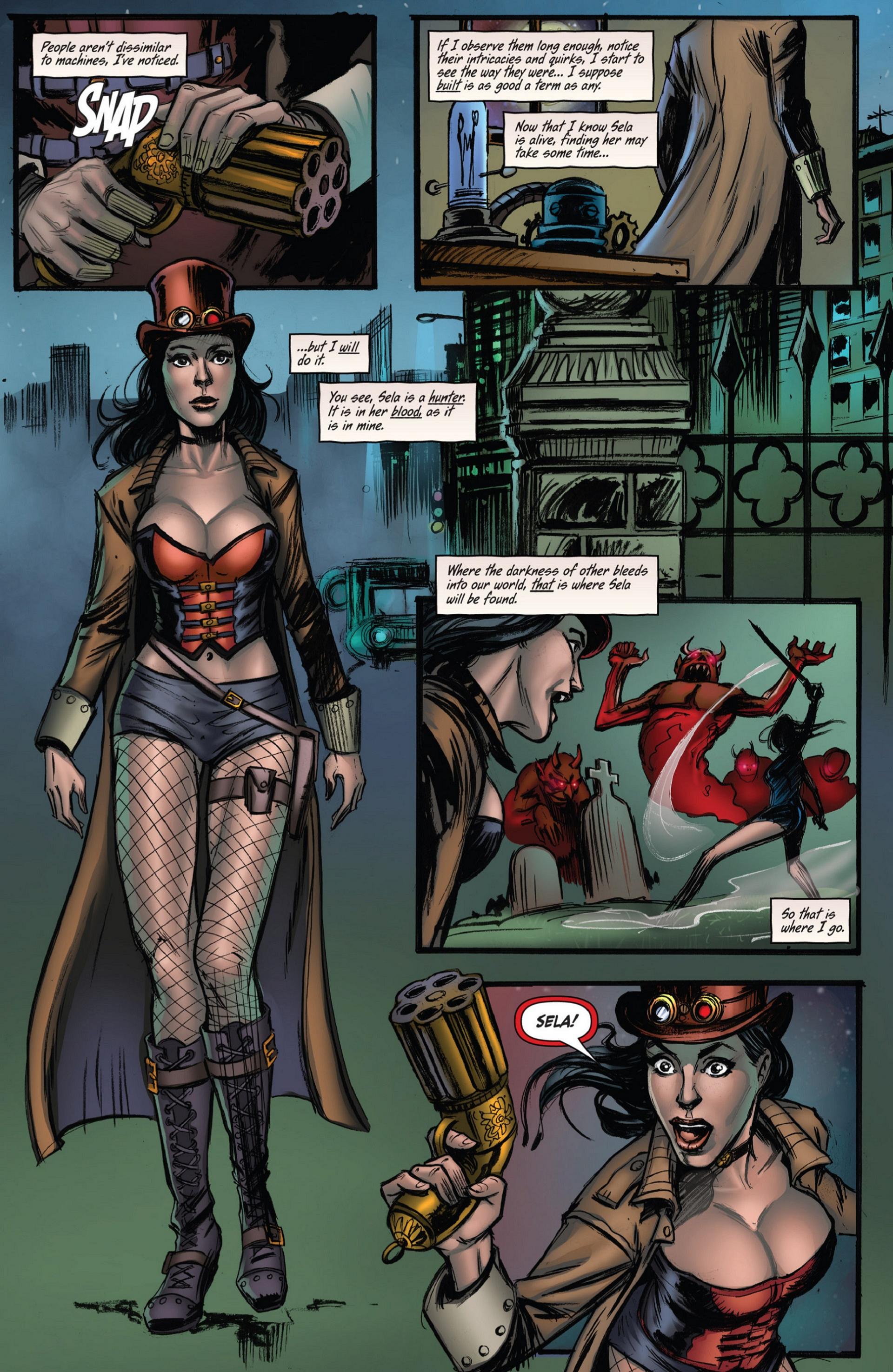 Read online Grimm Fairy Tales presents Vampires: The Eternal comic -  Issue #2 - 24