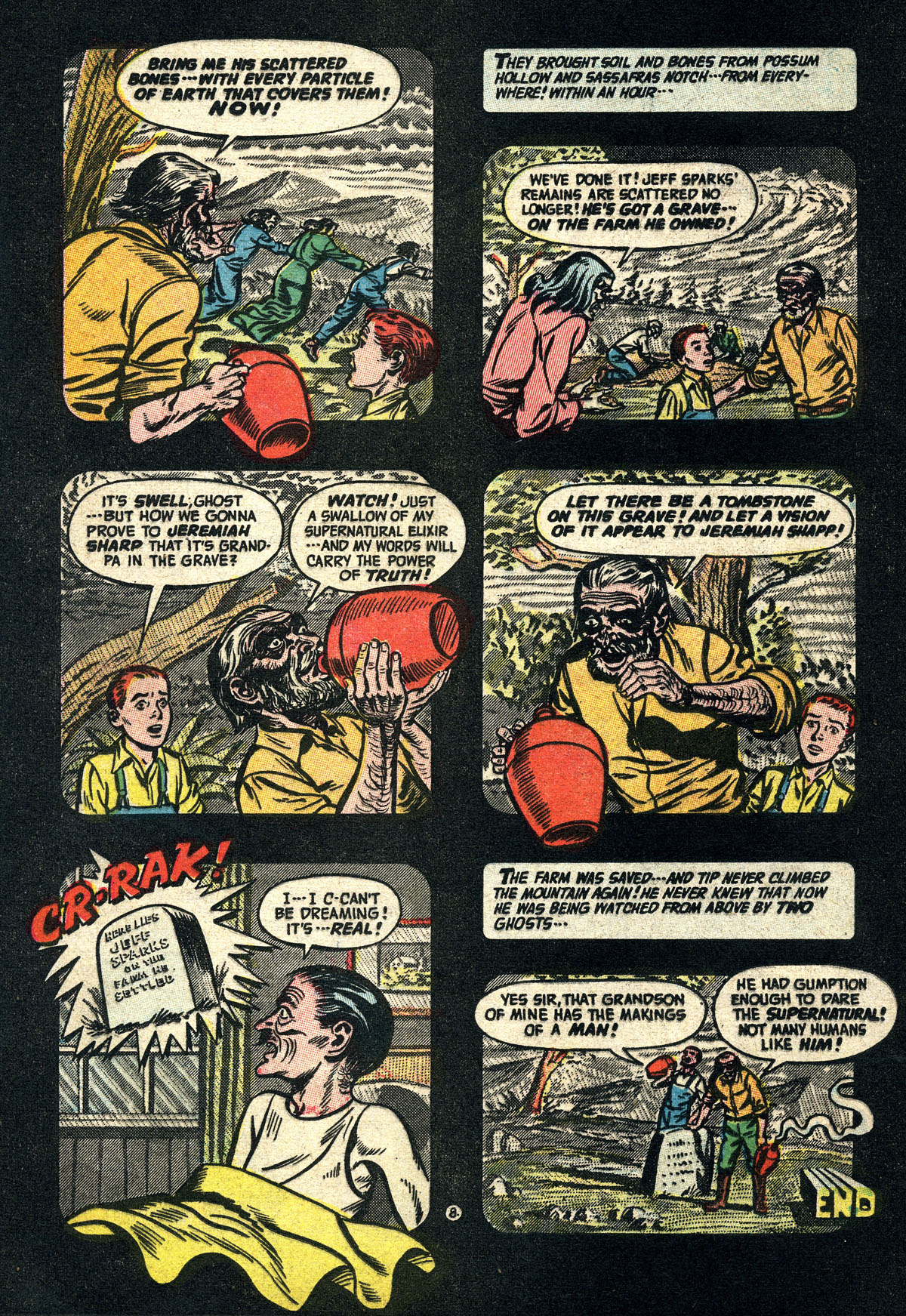 Read online Adventures Into The Unknown comic -  Issue #56 - 20