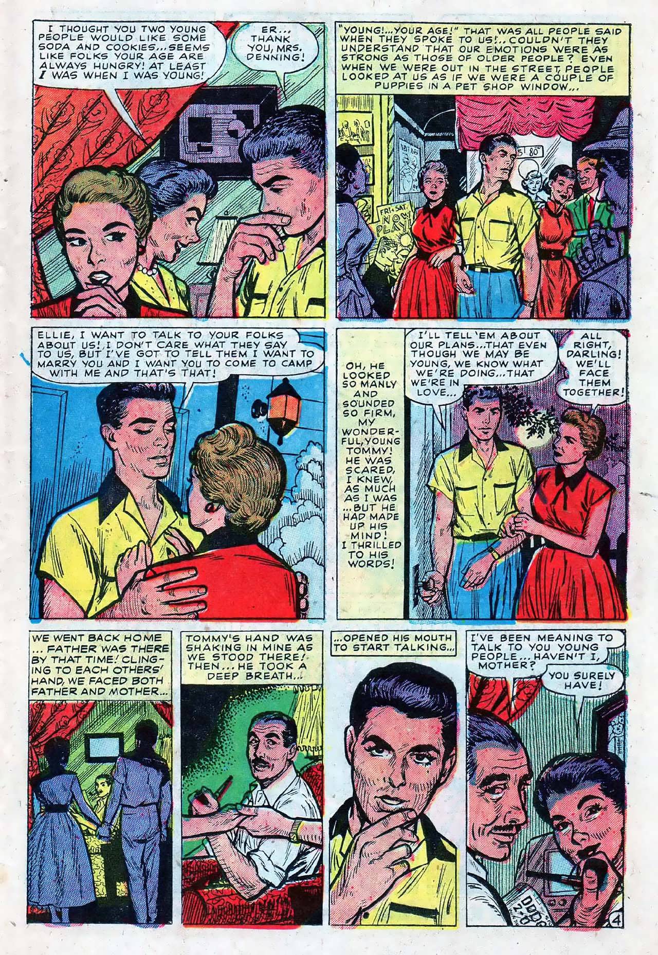 Read online Love Romances comic -  Issue #46 - 23