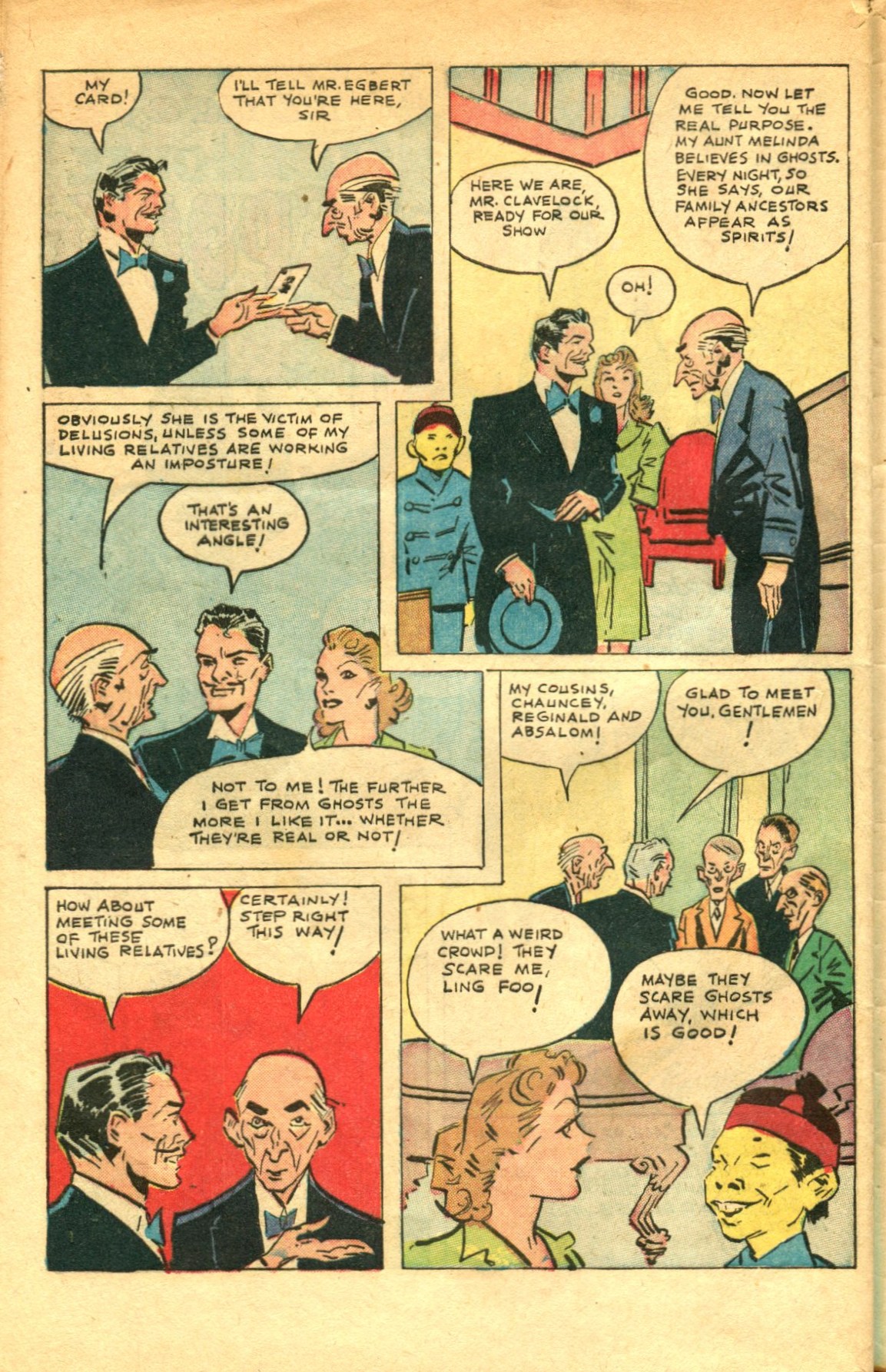 Read online Super-Magician Comics comic -  Issue #48 - 44