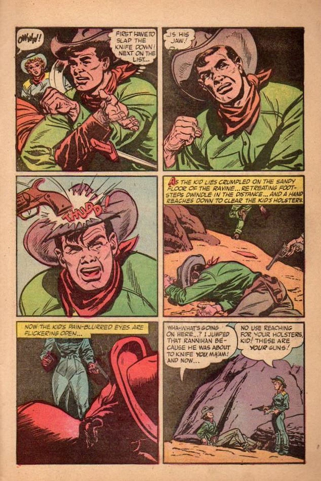Read online Billy the Kid Adventure Magazine comic -  Issue #26 - 29