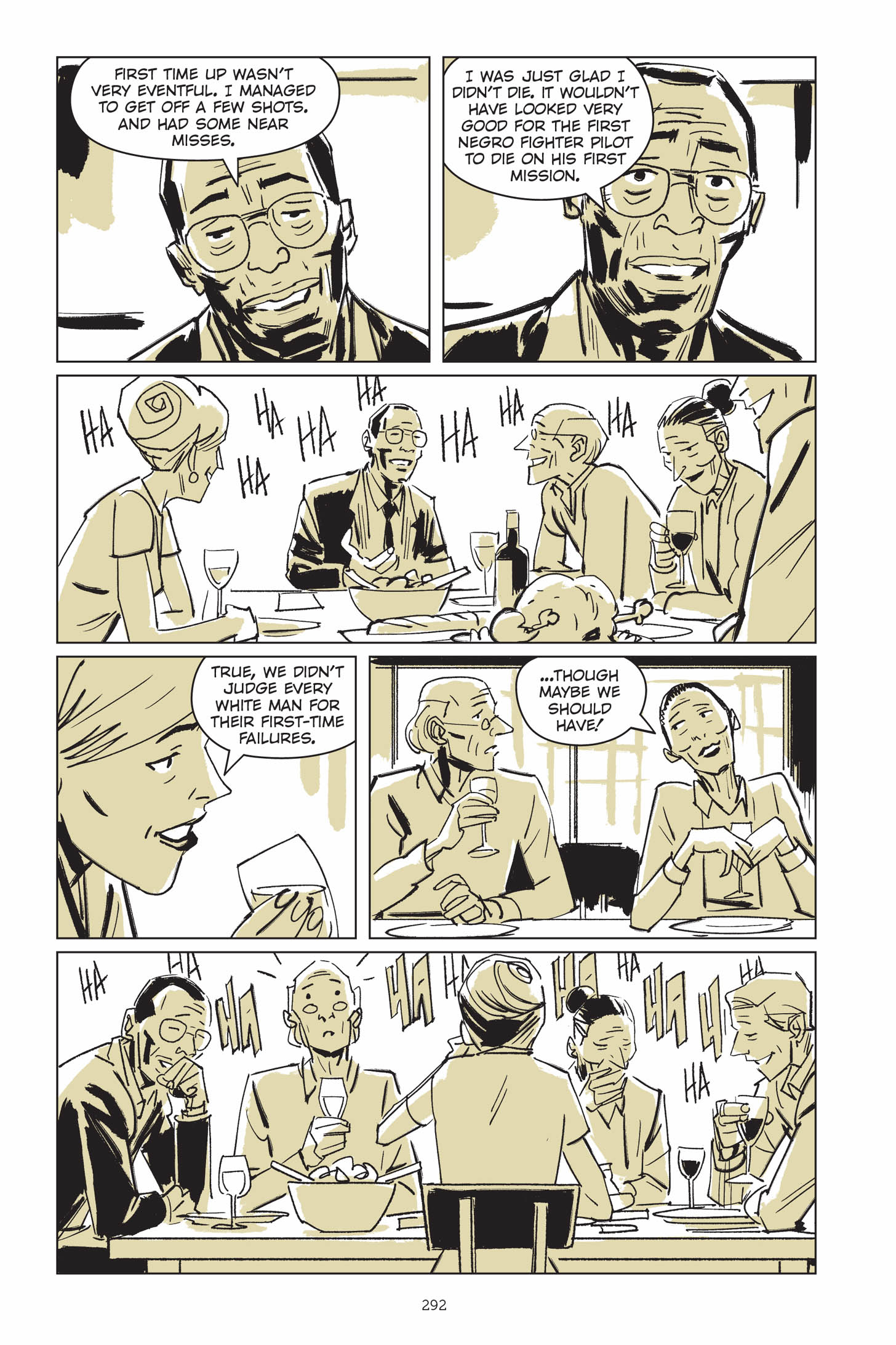 Read online Now Let Me Fly: A Portrait of Eugene Bullard comic -  Issue # TPB (Part 3) - 87