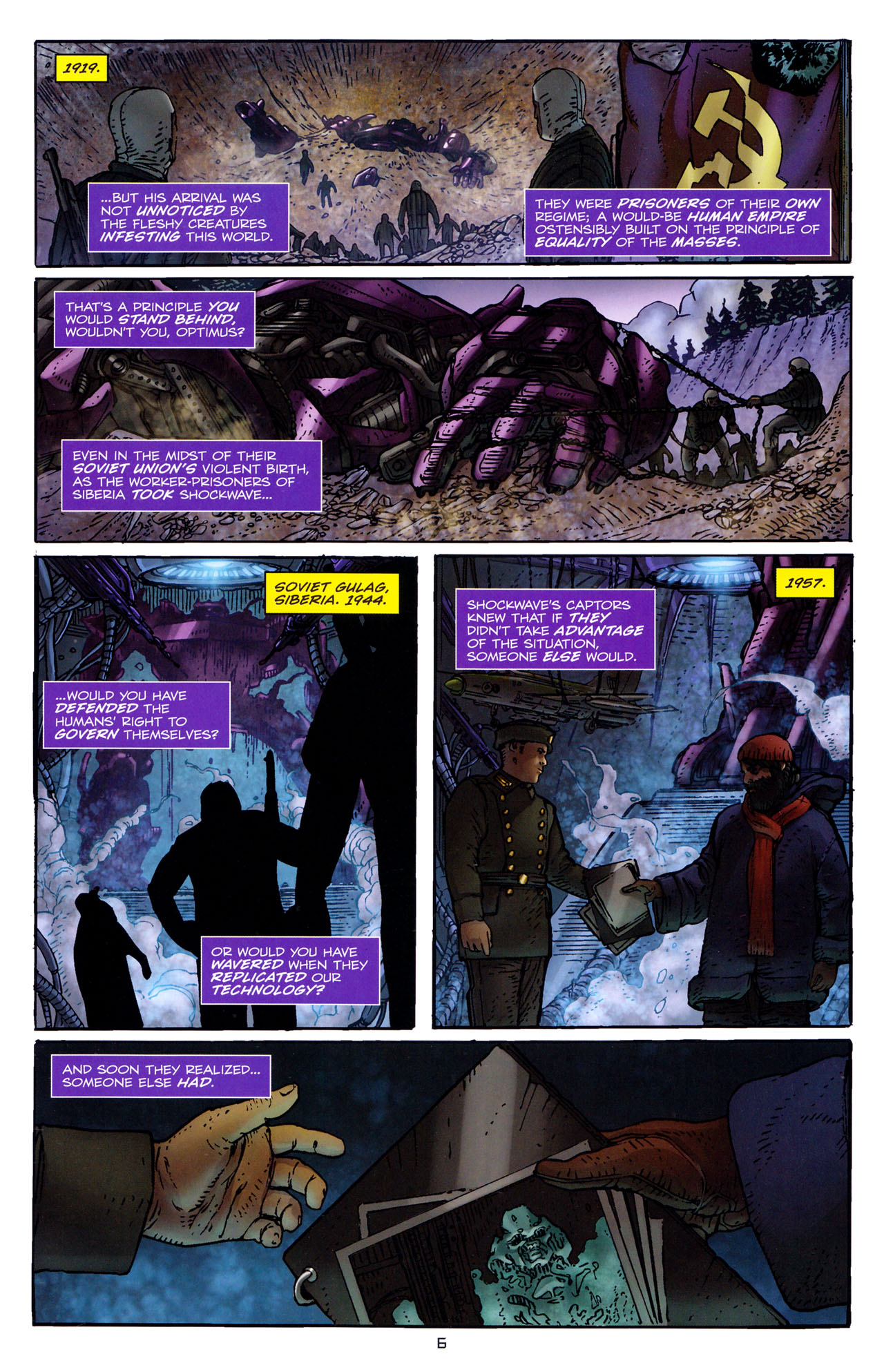 Read online Transformers: Dark of the Moon Rising Storm comic -  Issue #2 - 8