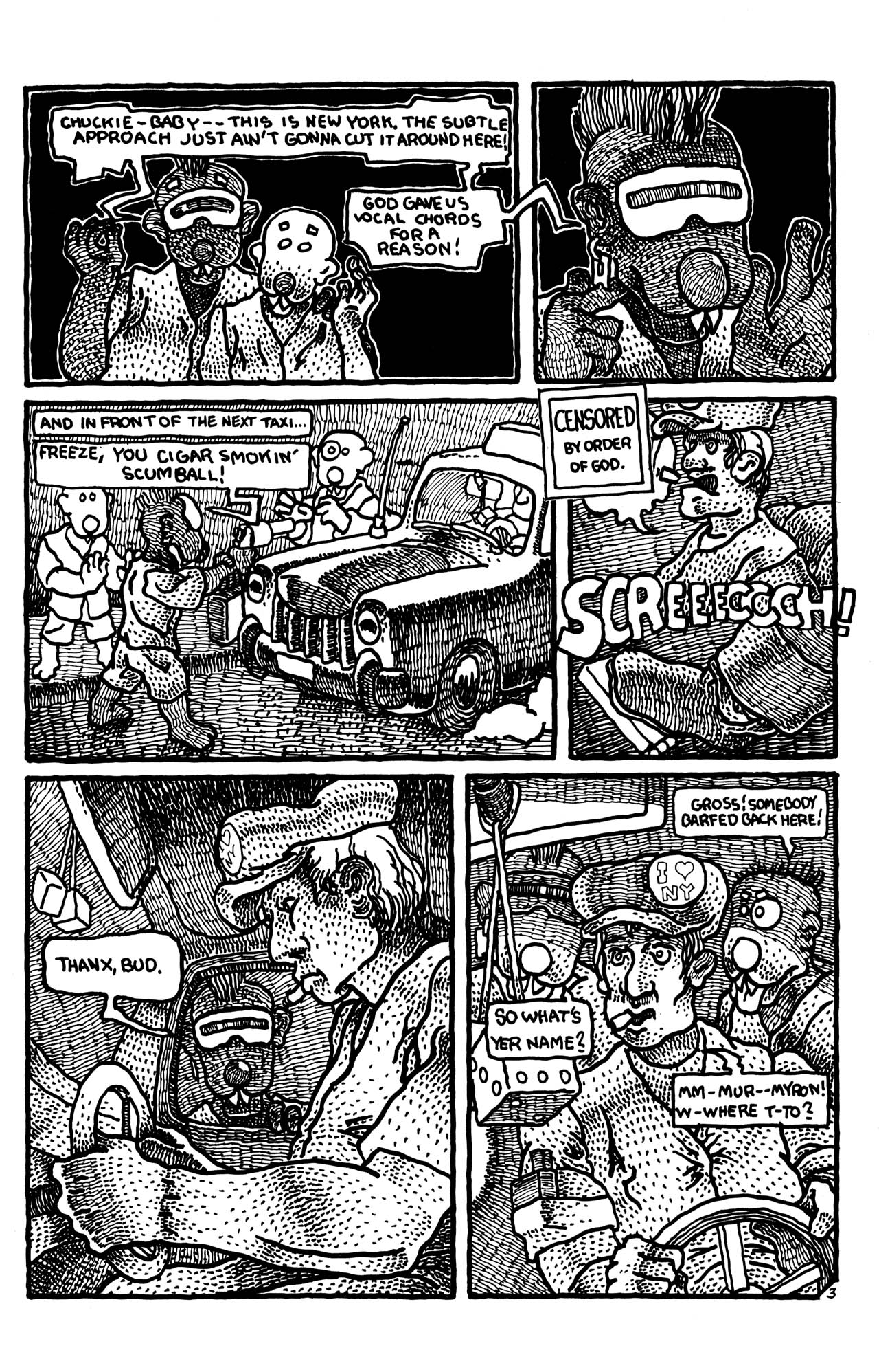 Read online Adolescent Radioactive Black Belt Hamsters comic -  Issue #2 - 5