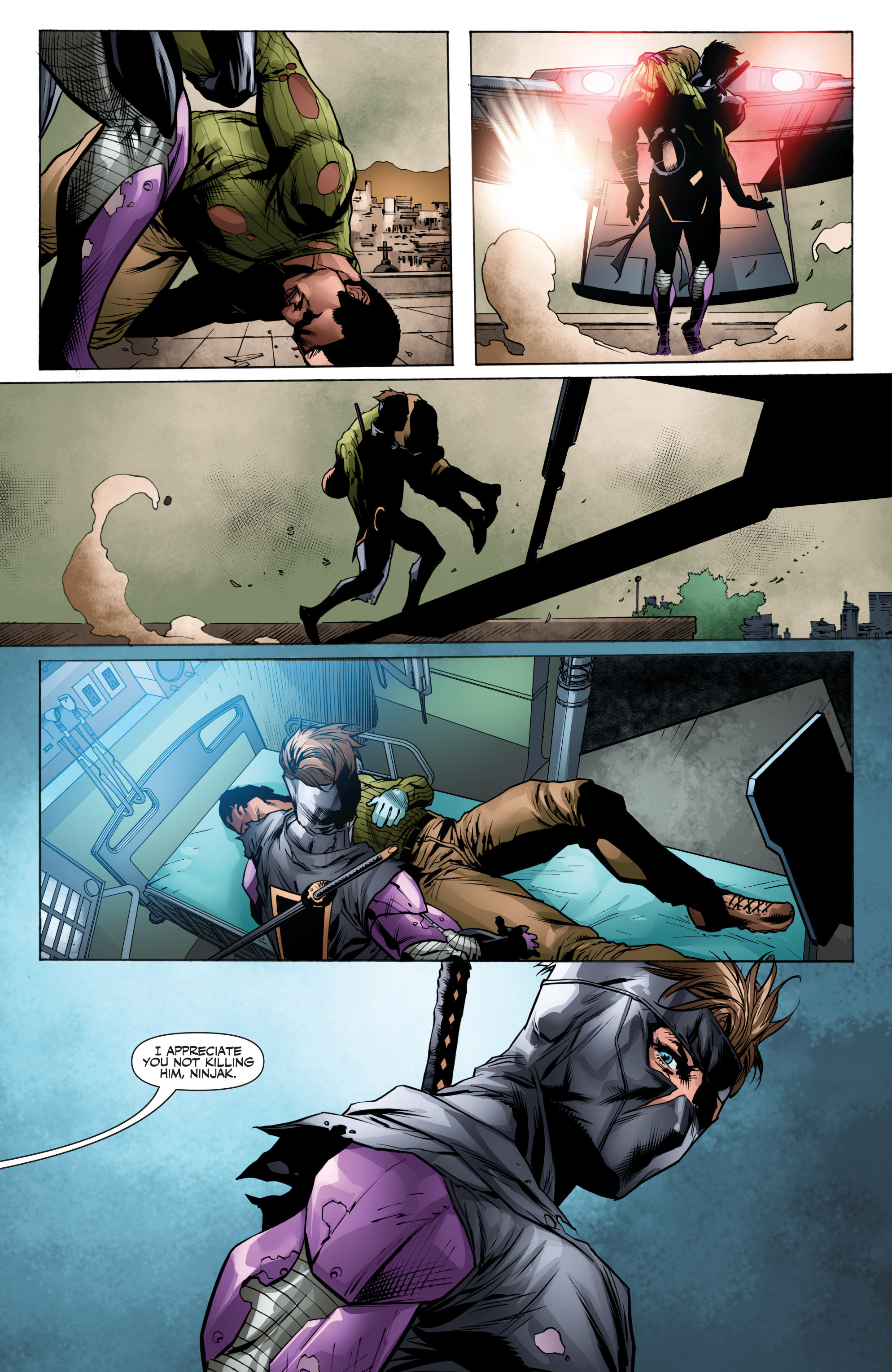 Read online Ninjak (2015) comic -  Issue #8 - 23