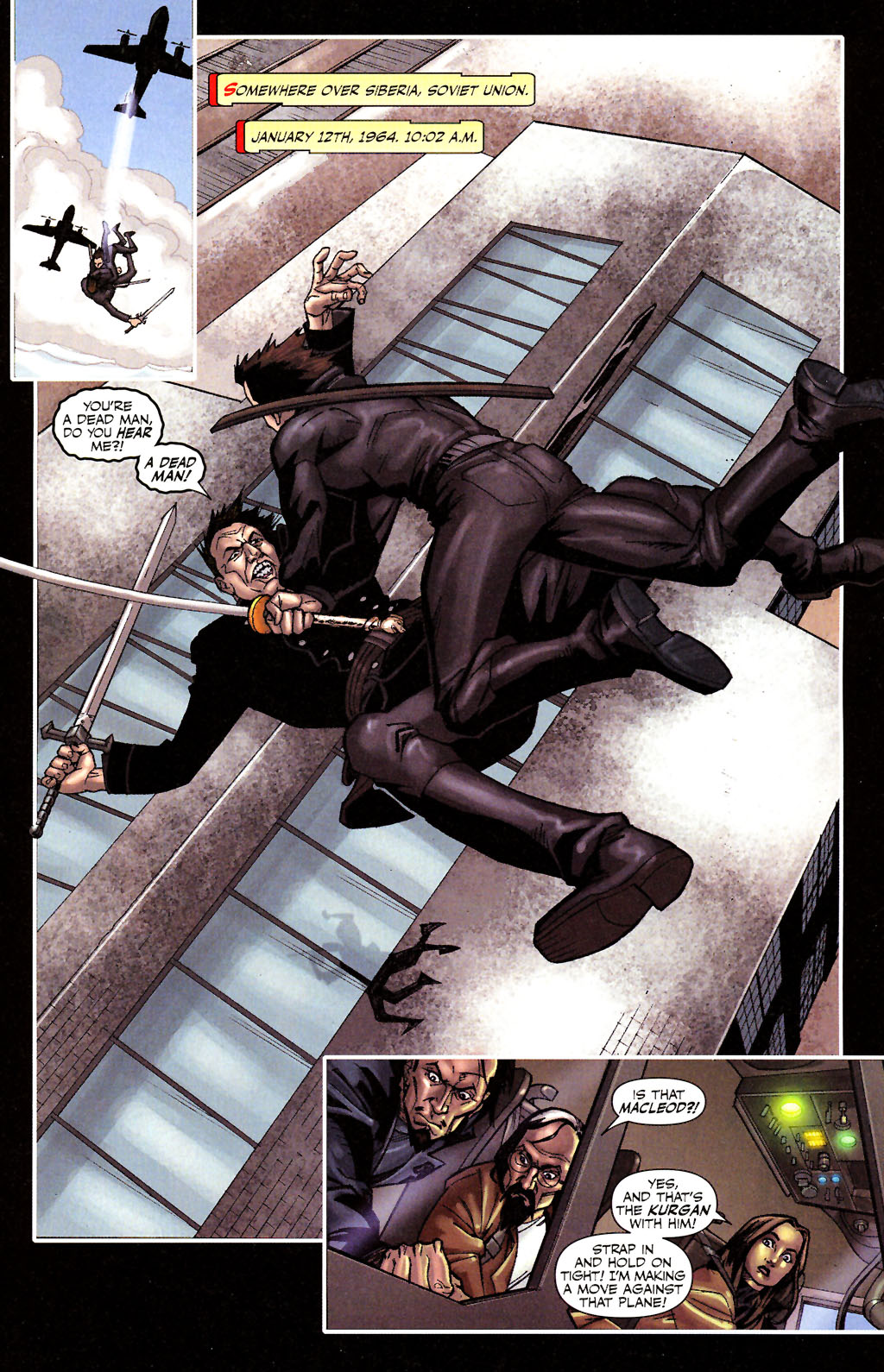 Read online Highlander comic -  Issue #4 - 5