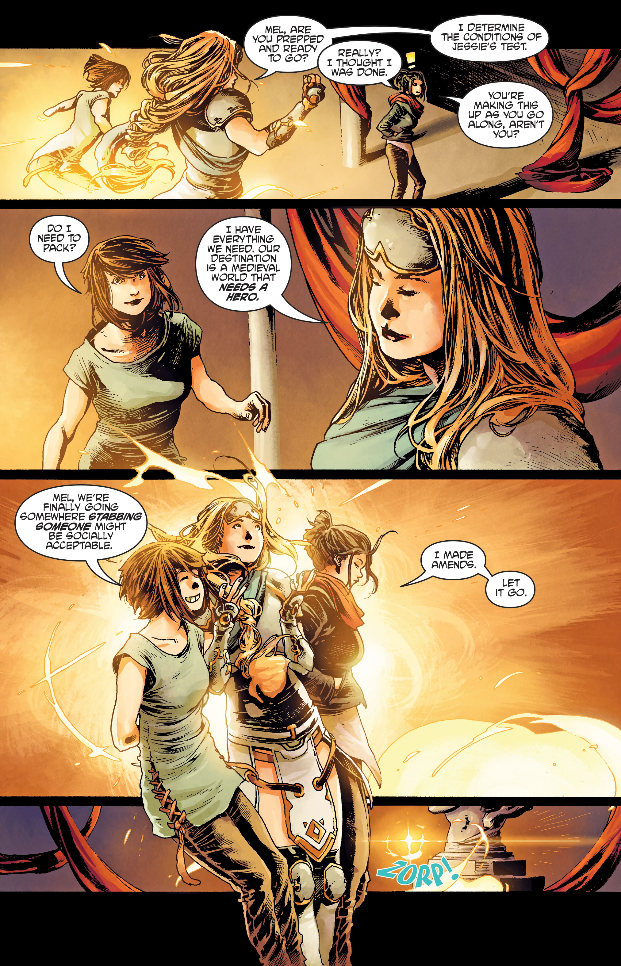 Read online Punchline comic -  Issue #12 - 10