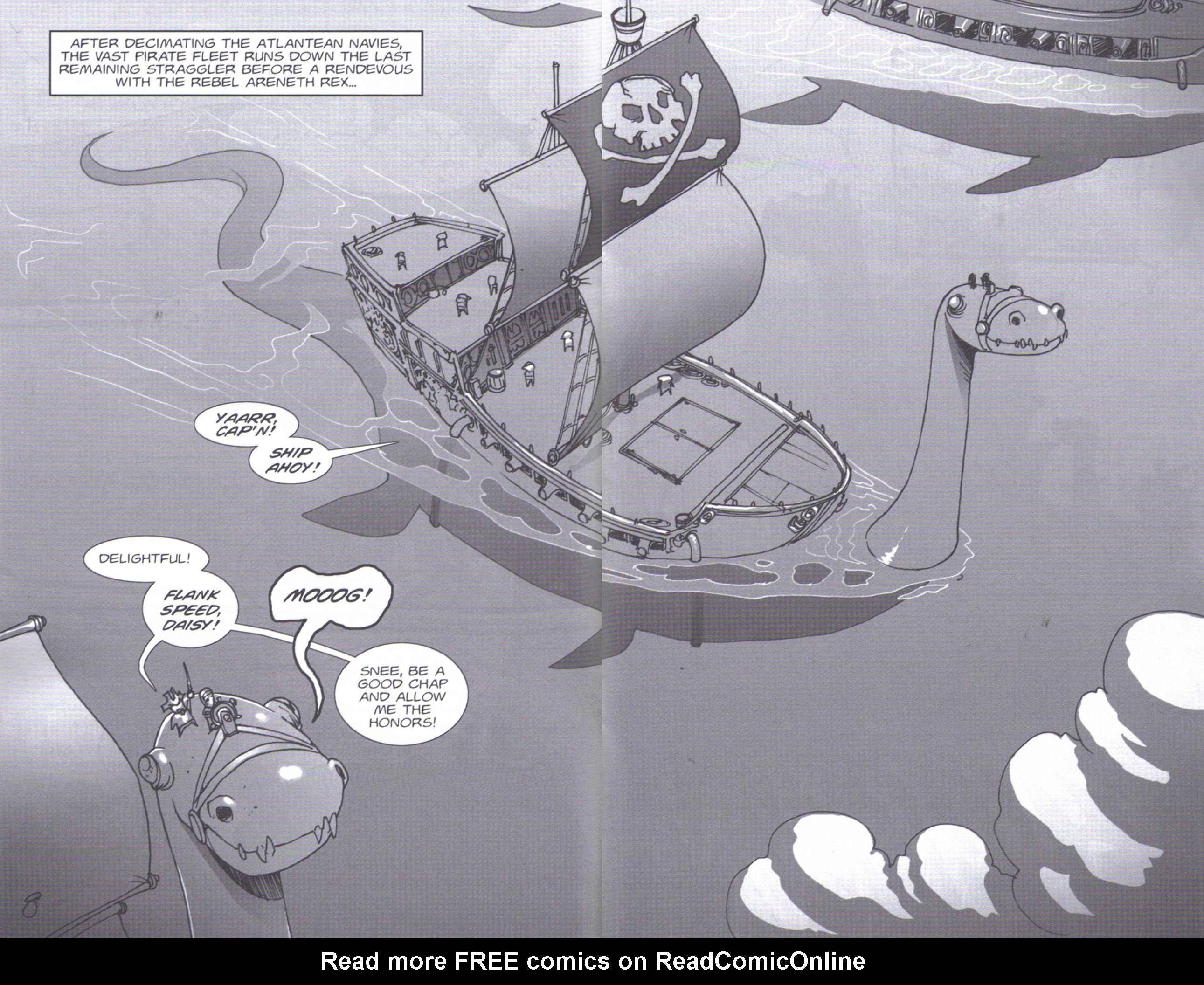 Read online Pirates vs. Ninjas: Global Harming comic -  Issue # Full - 9