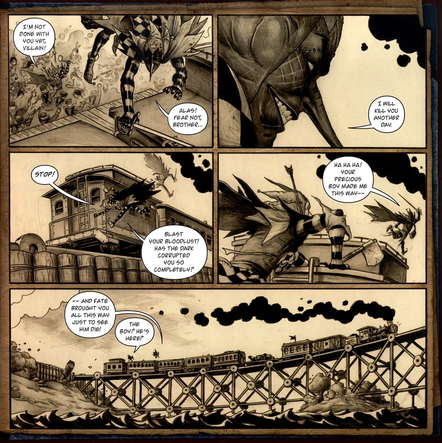 Read online The Stuff of Legend: Volume III: A Jester's Tale comic -  Issue #4 - 16