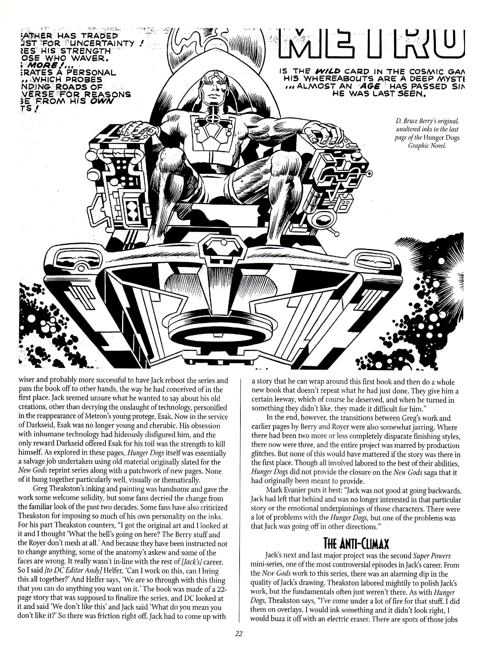 Read online The Jack Kirby Collector comic -  Issue #30 - 22