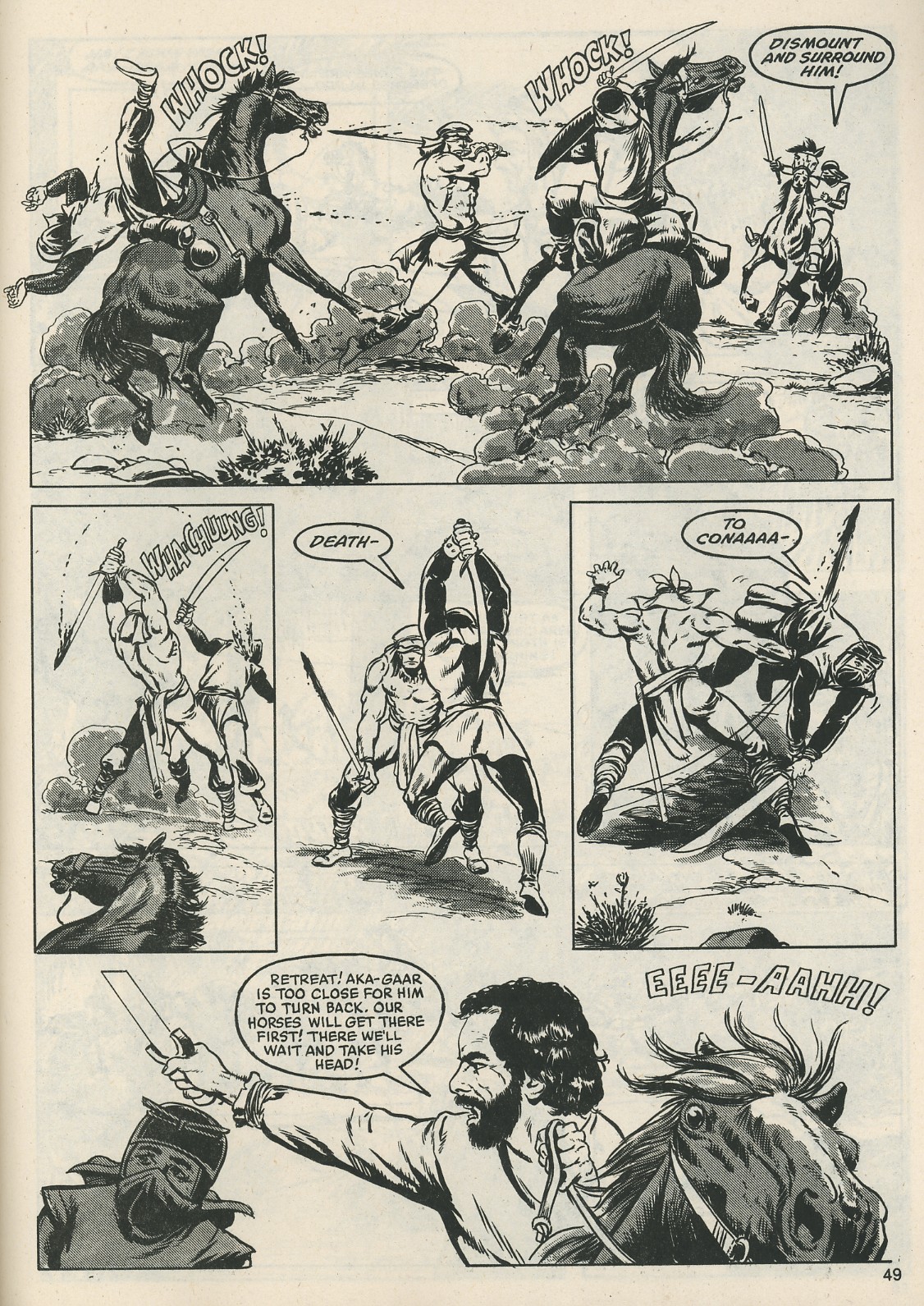Read online The Savage Sword Of Conan comic -  Issue #117 - 47