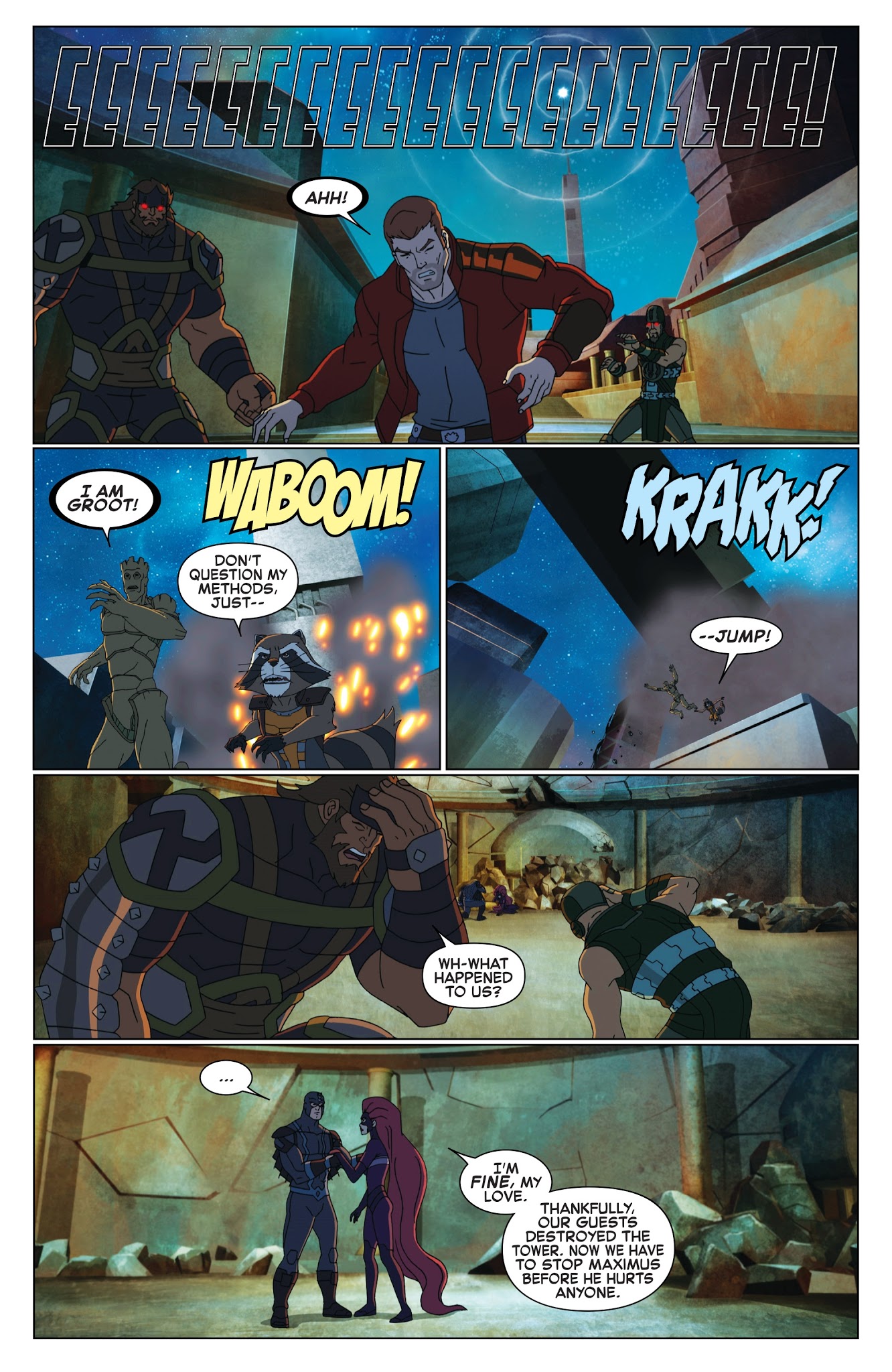 Read online Marvel Universe Guardians of the Galaxy [II] comic -  Issue #22 - 11