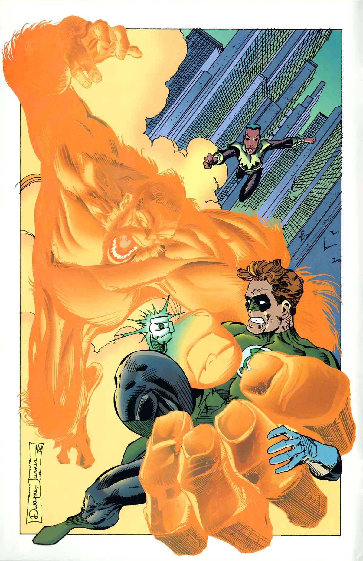 Read online Green Lantern Gallery comic -  Issue # Full - 14