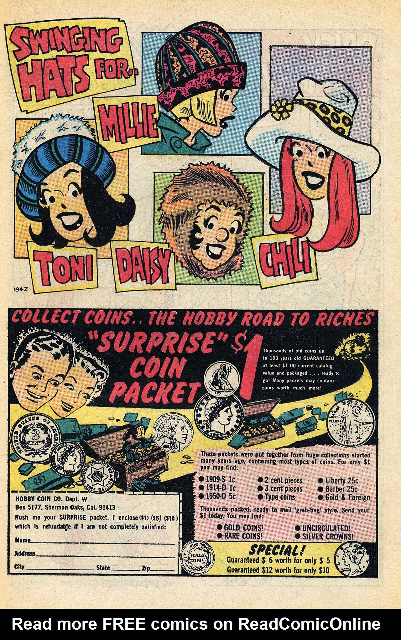 Read online Millie the Model comic -  Issue #184 - 19